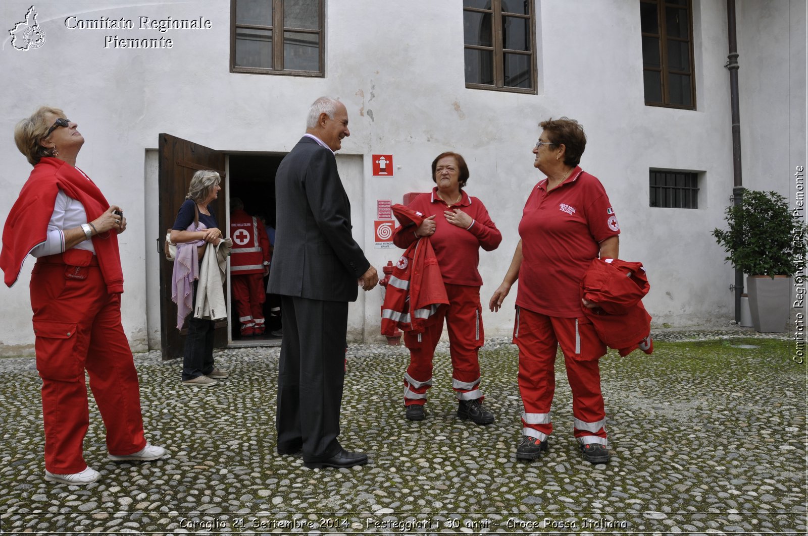 Caraglio 21 Settembre 2014 - Festeggiati i 30 anni - Croce Rossa Italiana- Comitato Regionale del Piemonte