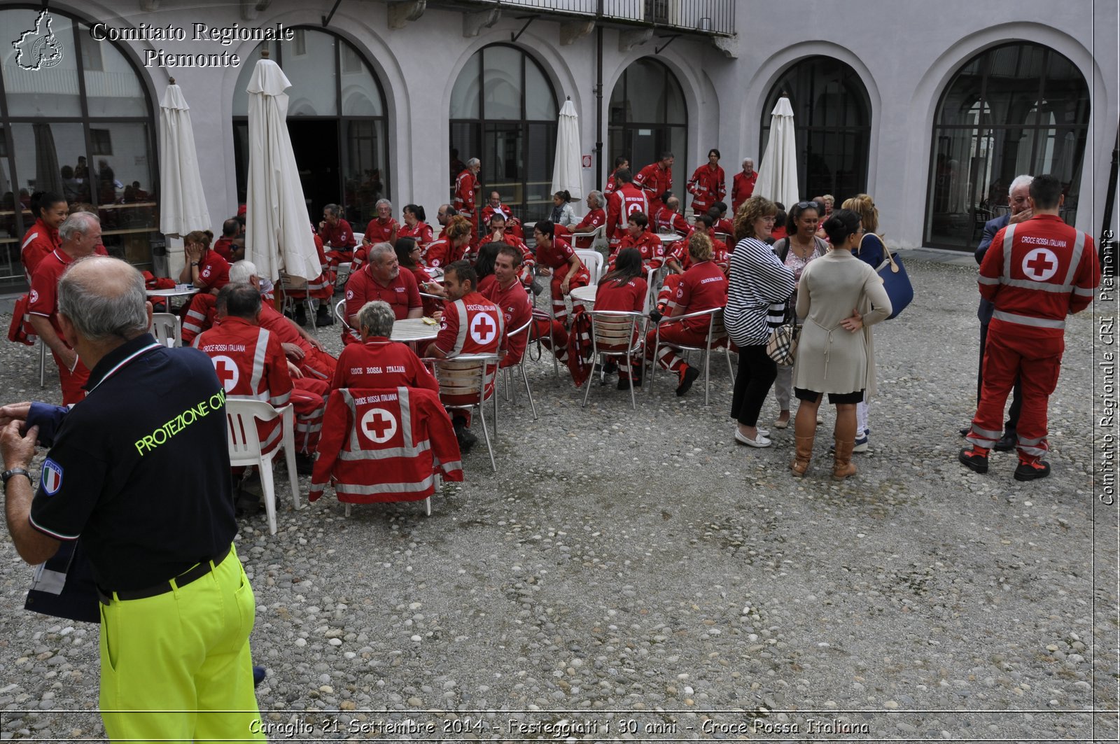 Caraglio 21 Settembre 2014 - Festeggiati i 30 anni - Croce Rossa Italiana- Comitato Regionale del Piemonte