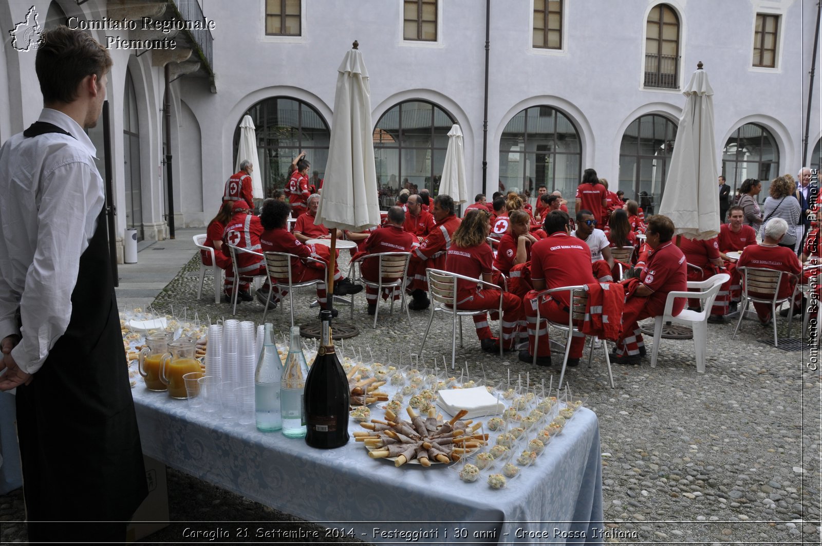 Caraglio 21 Settembre 2014 - Festeggiati i 30 anni - Croce Rossa Italiana- Comitato Regionale del Piemonte