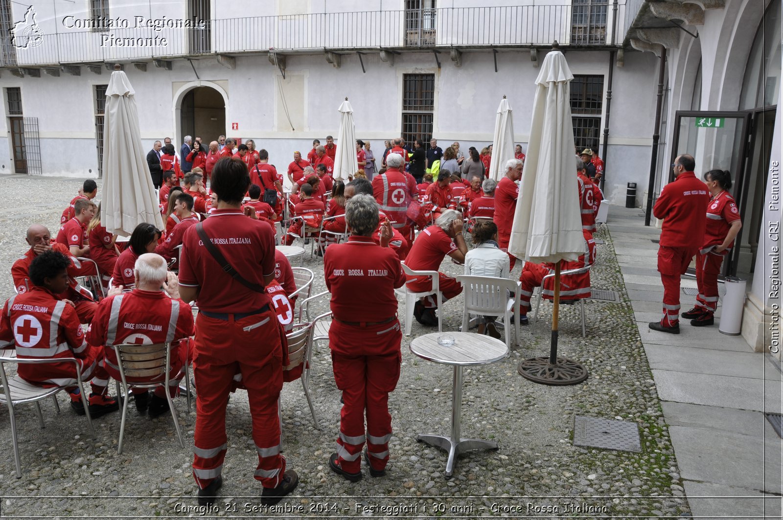 Caraglio 21 Settembre 2014 - Festeggiati i 30 anni - Croce Rossa Italiana- Comitato Regionale del Piemonte