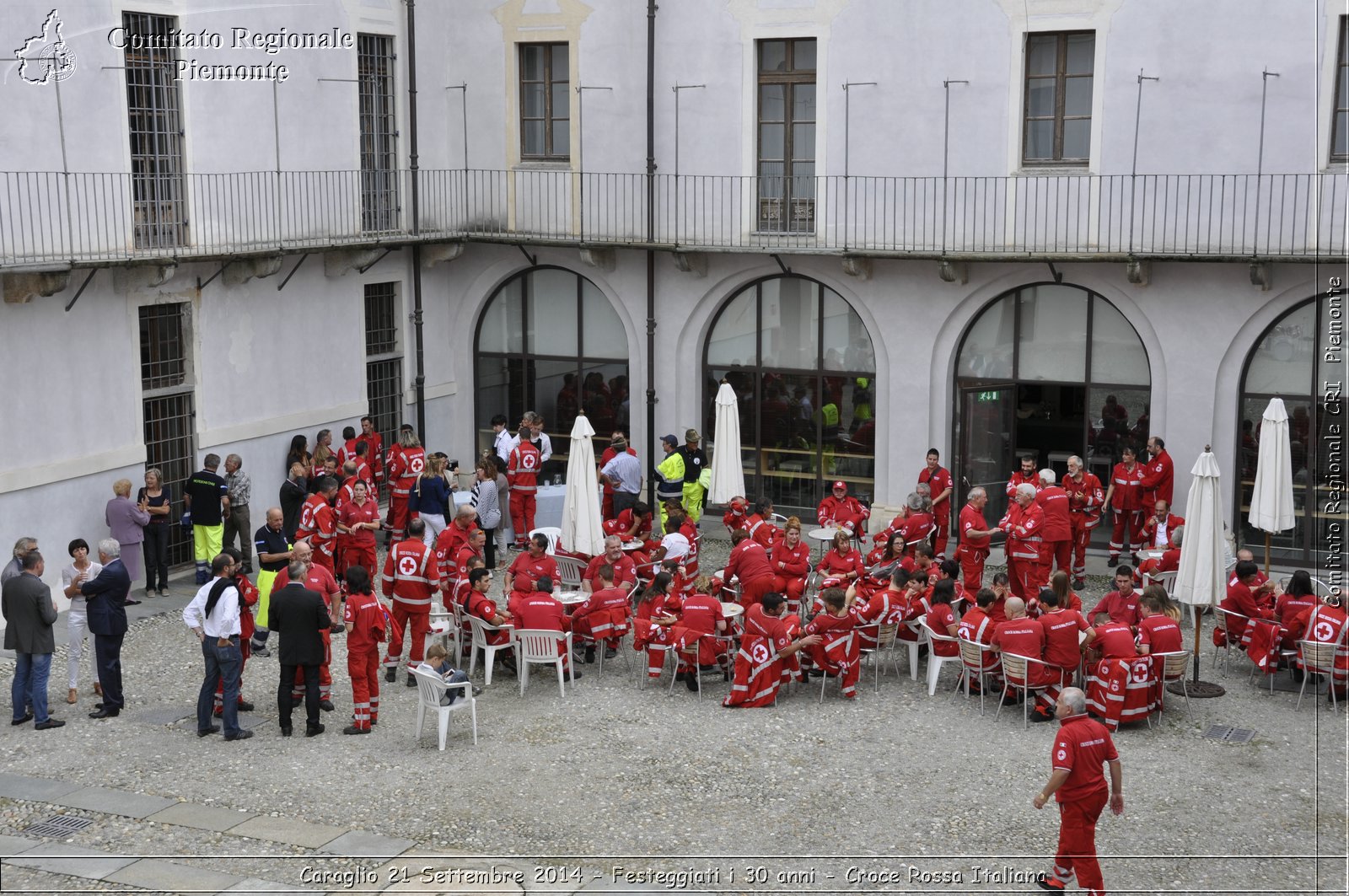 Caraglio 21 Settembre 2014 - Festeggiati i 30 anni - Croce Rossa Italiana- Comitato Regionale del Piemonte