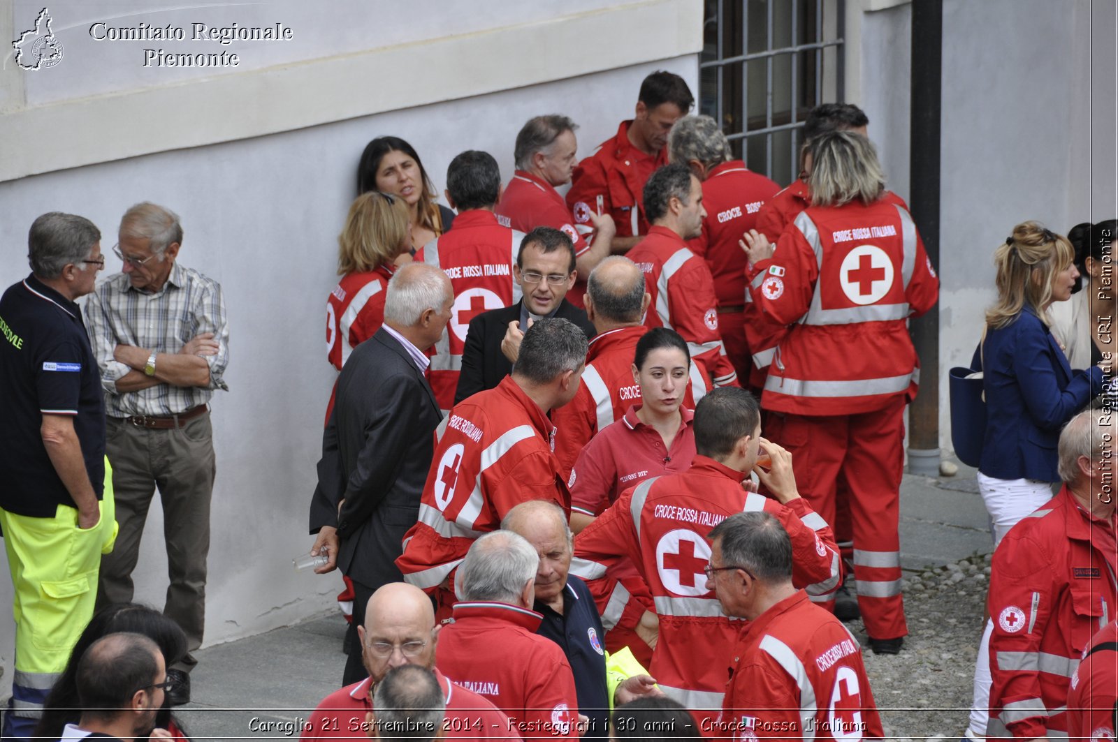 Caraglio 21 Settembre 2014 - Festeggiati i 30 anni - Croce Rossa Italiana- Comitato Regionale del Piemonte