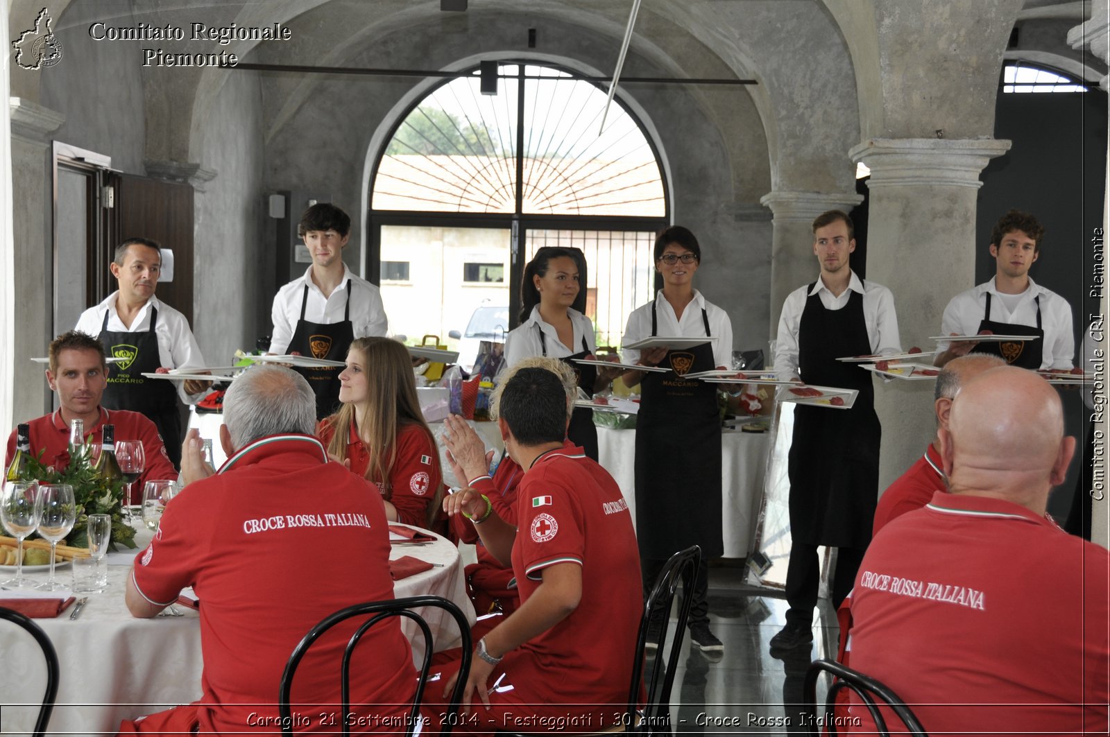 Caraglio 21 Settembre 2014 - Festeggiati i 30 anni - Croce Rossa Italiana- Comitato Regionale del Piemonte