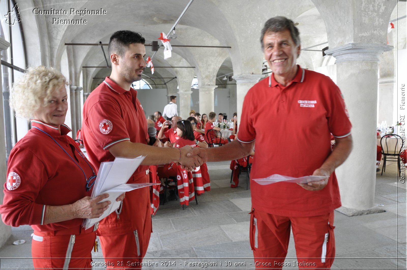 Caraglio 21 Settembre 2014 - Festeggiati i 30 anni - Croce Rossa Italiana- Comitato Regionale del Piemonte