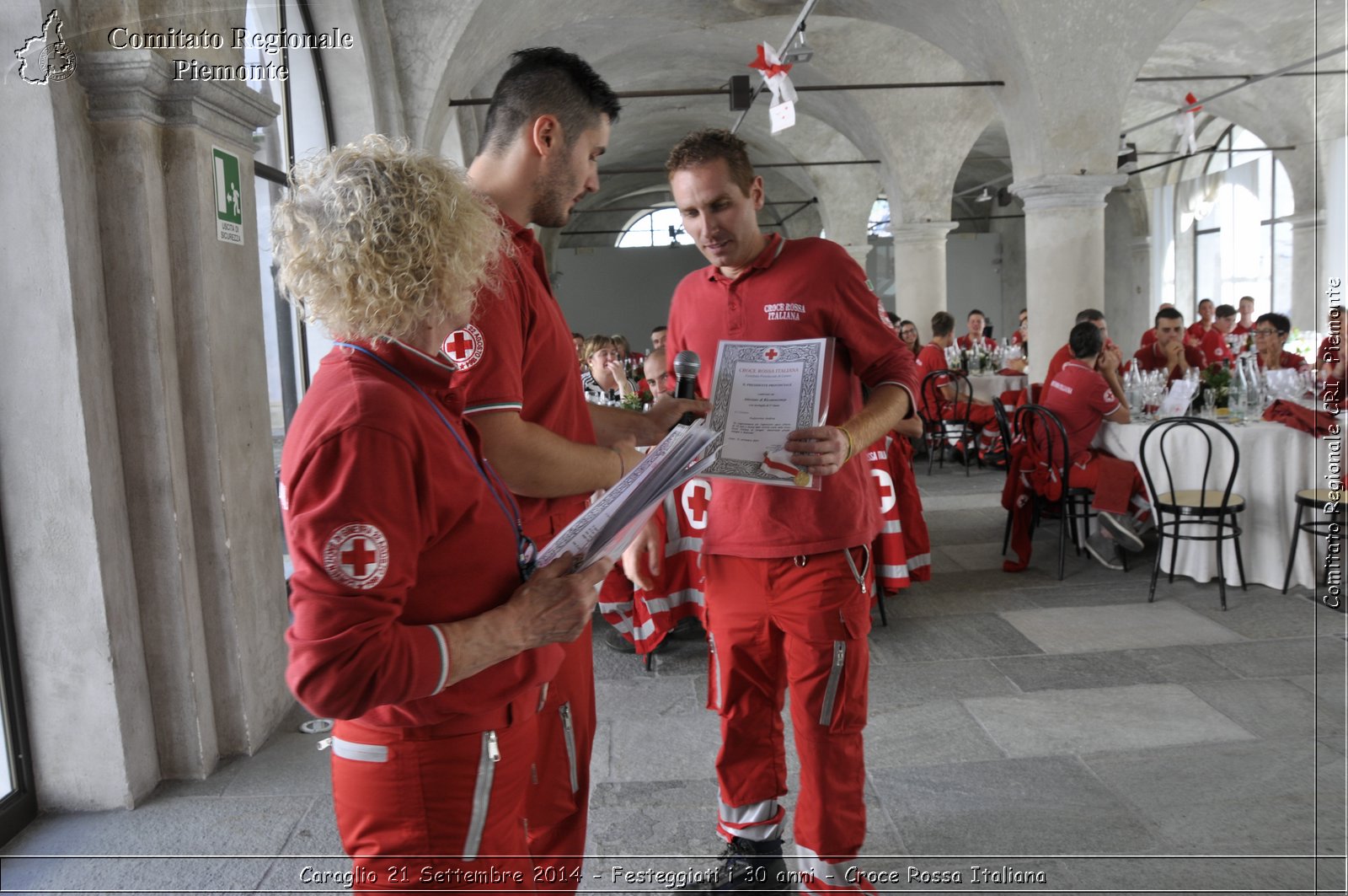 Caraglio 21 Settembre 2014 - Festeggiati i 30 anni - Croce Rossa Italiana- Comitato Regionale del Piemonte