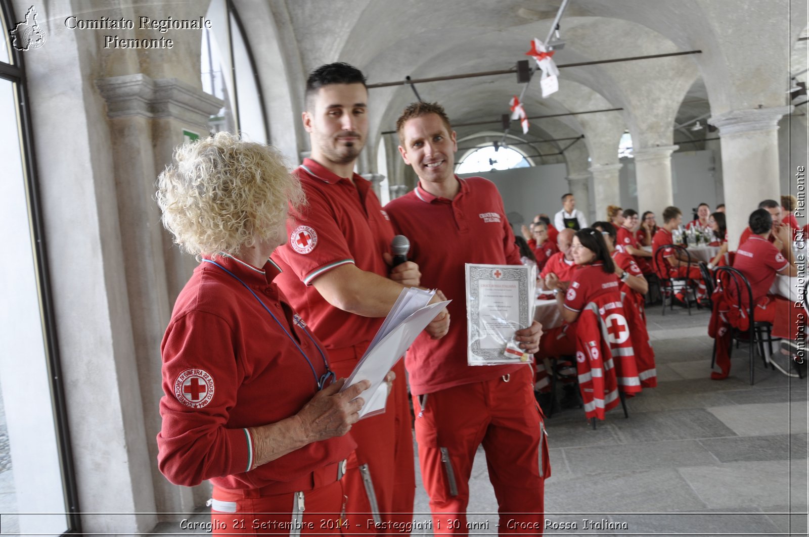 Caraglio 21 Settembre 2014 - Festeggiati i 30 anni - Croce Rossa Italiana- Comitato Regionale del Piemonte