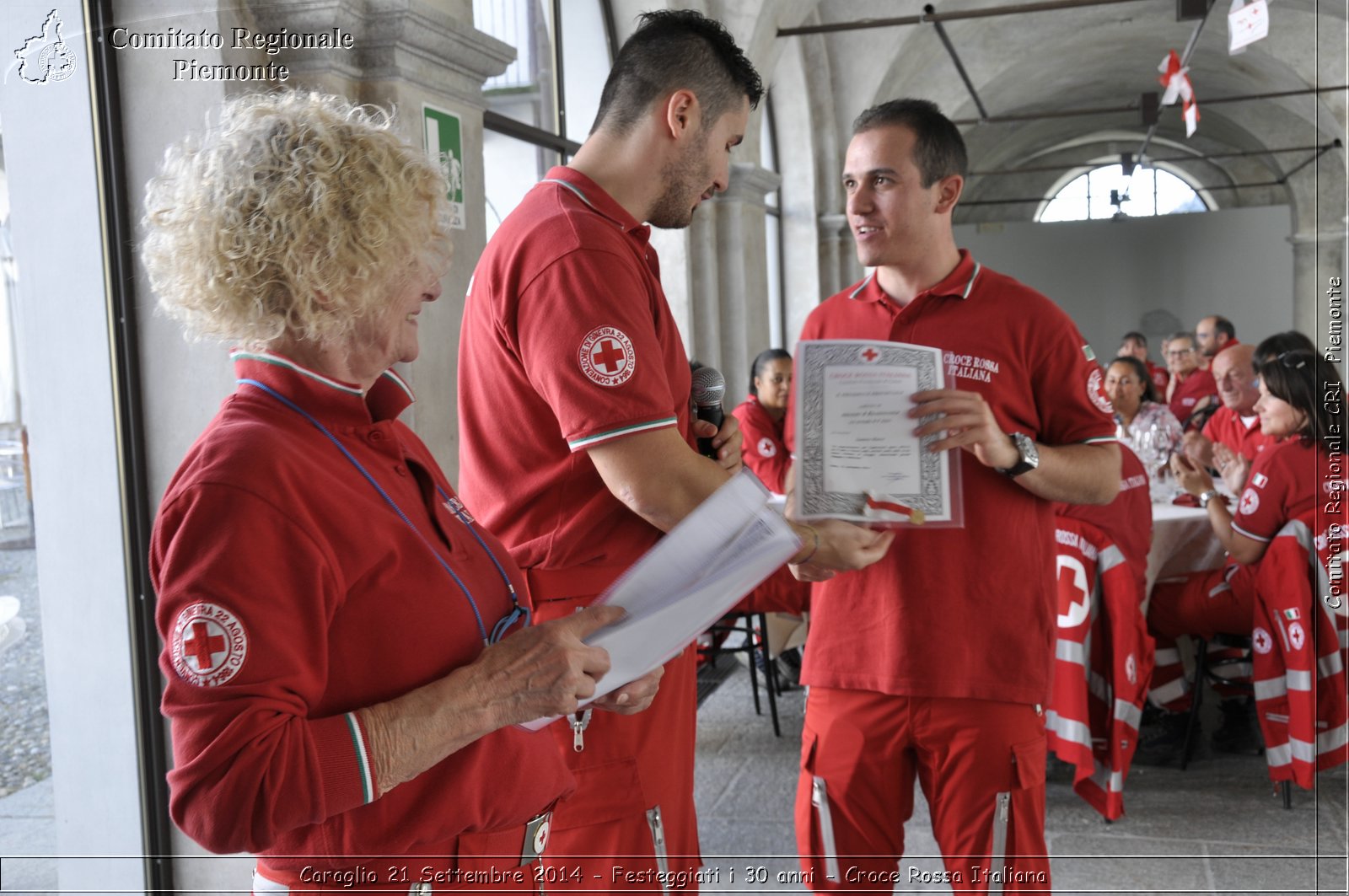 Caraglio 21 Settembre 2014 - Festeggiati i 30 anni - Croce Rossa Italiana- Comitato Regionale del Piemonte