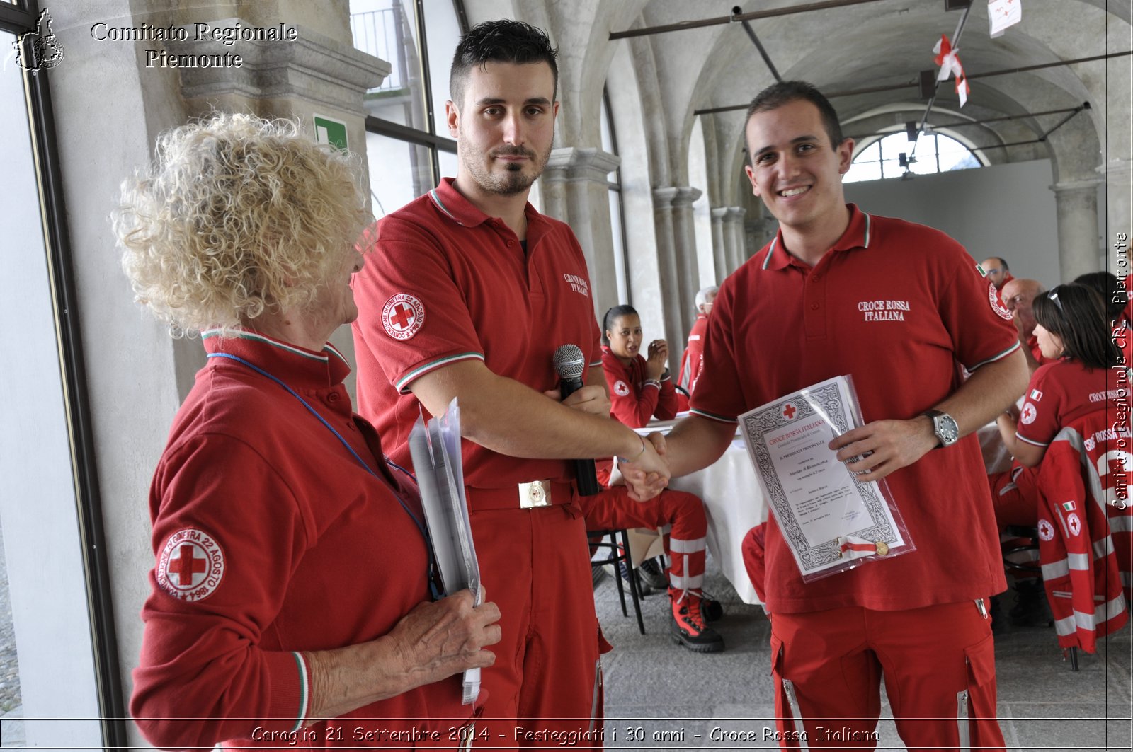 Caraglio 21 Settembre 2014 - Festeggiati i 30 anni - Croce Rossa Italiana- Comitato Regionale del Piemonte