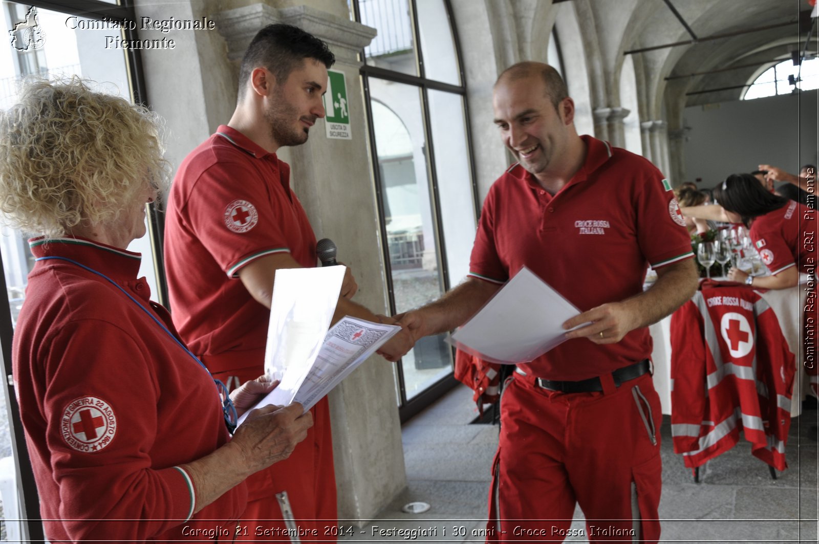 Caraglio 21 Settembre 2014 - Festeggiati i 30 anni - Croce Rossa Italiana- Comitato Regionale del Piemonte