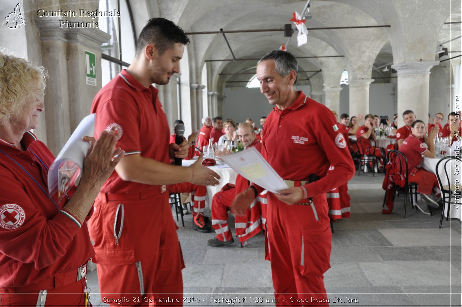 Caraglio 21 Settembre 2014 - Festeggiati i 30 anni - Croce Rossa Italiana- Comitato Regionale del Piemonte