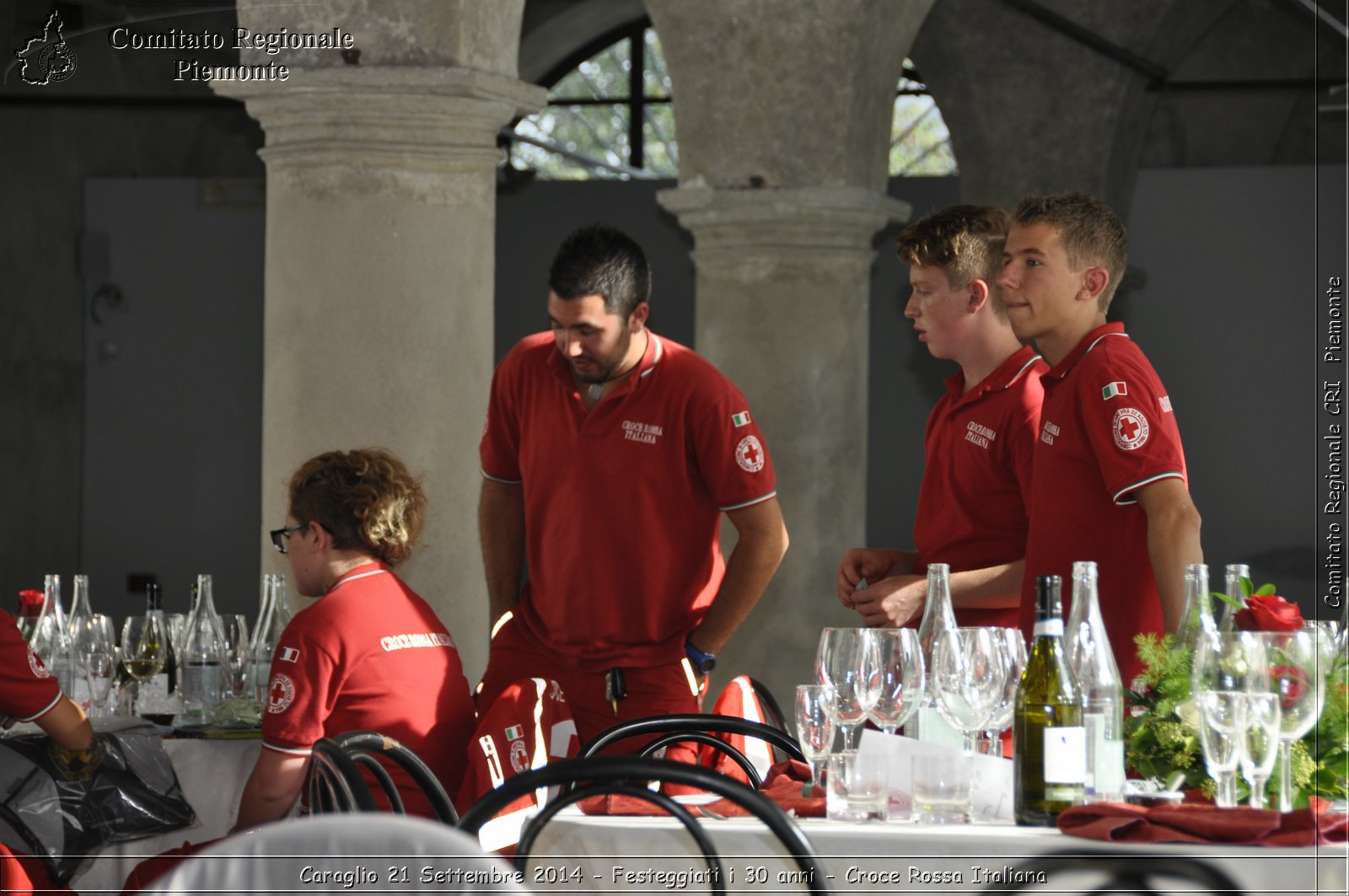 Caraglio 21 Settembre 2014 - Festeggiati i 30 anni - Croce Rossa Italiana- Comitato Regionale del Piemonte