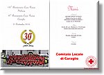 Caraglio 21 Settembre 2014 - Festeggiati i 30 anni - Croce Rossa Italiana- Comitato Regionale del Piemonte