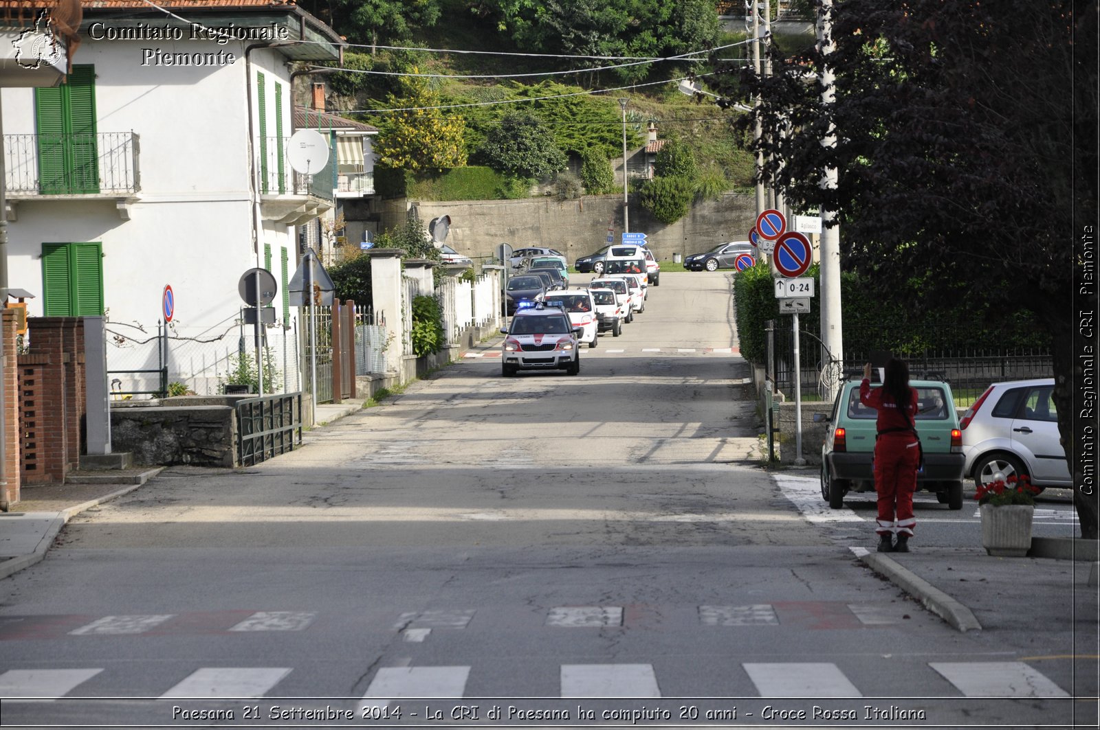 Paesana 21 Settembre 2014 - La CRI di Paesana ha compiuto 20 anni - Croce Rossa Italiana- Comitato Regionale del Piemonte