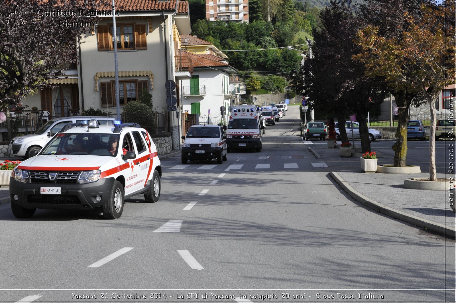 Paesana 21 Settembre 2014 - La CRI di Paesana ha compiuto 20 anni - Croce Rossa Italiana- Comitato Regionale del Piemonte