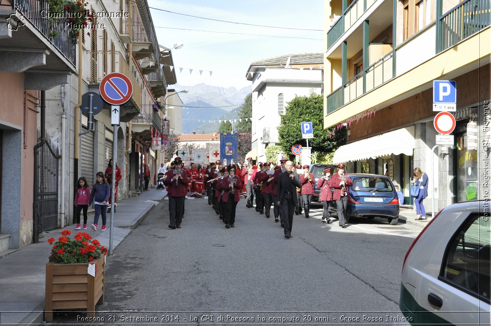Paesana 21 Settembre 2014 - La CRI di Paesana ha compiuto 20 anni - Croce Rossa Italiana- Comitato Regionale del Piemonte