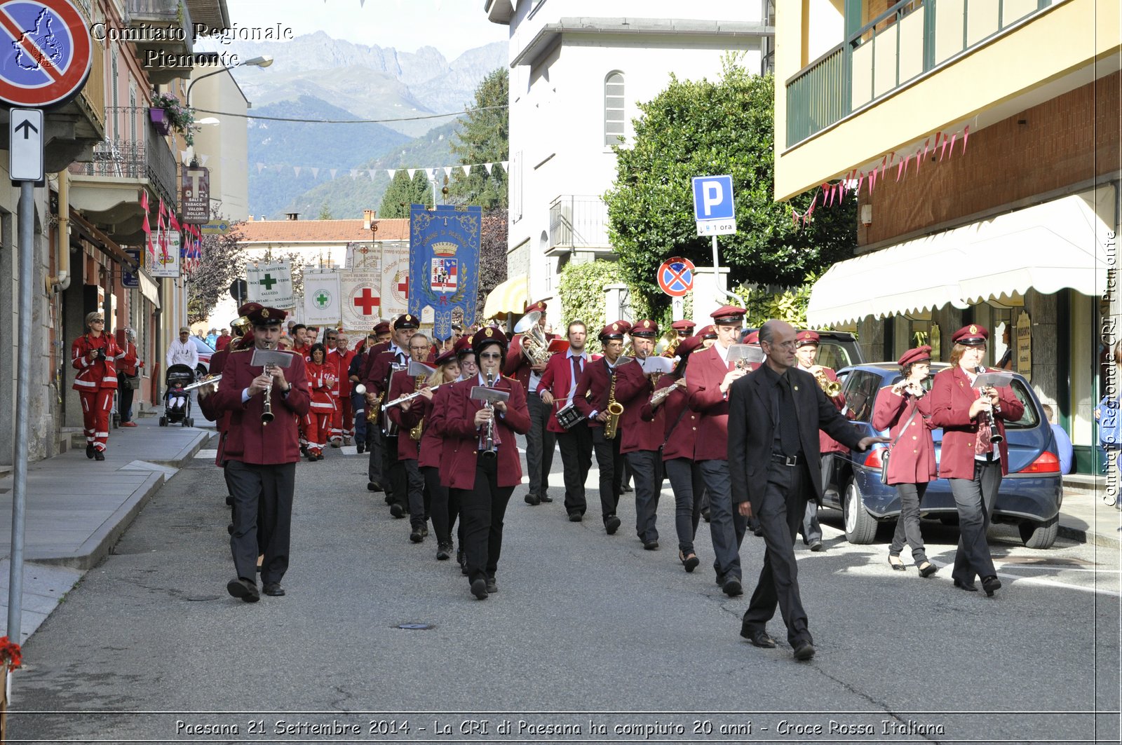 Paesana 21 Settembre 2014 - La CRI di Paesana ha compiuto 20 anni - Croce Rossa Italiana- Comitato Regionale del Piemonte