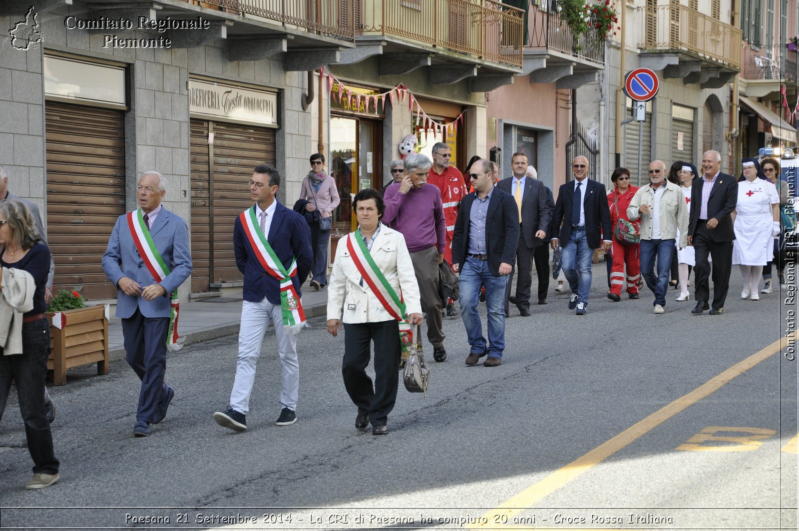 Paesana 21 Settembre 2014 - La CRI di Paesana ha compiuto 20 anni - Croce Rossa Italiana- Comitato Regionale del Piemonte