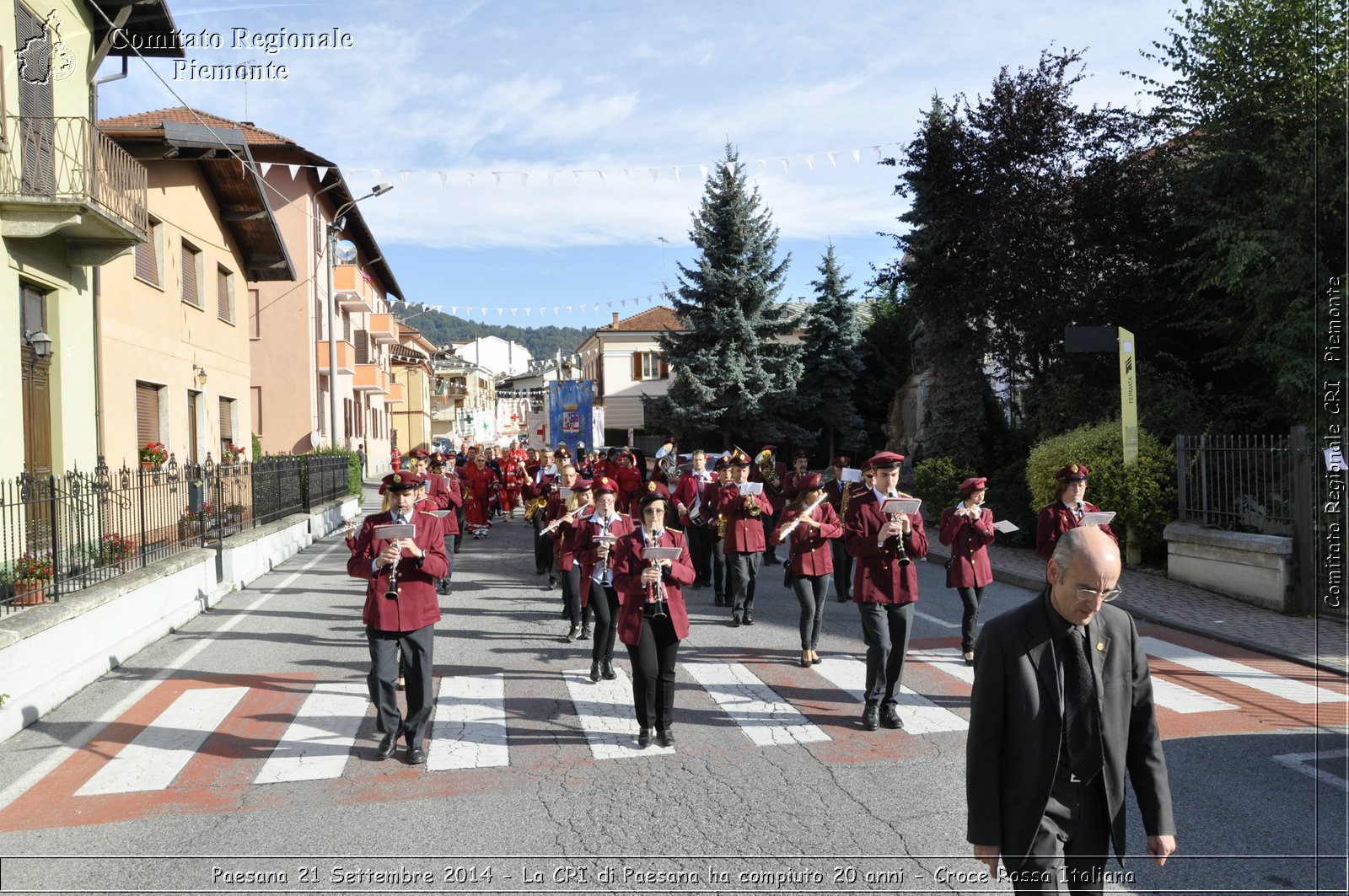 Paesana 21 Settembre 2014 - La CRI di Paesana ha compiuto 20 anni - Croce Rossa Italiana- Comitato Regionale del Piemonte