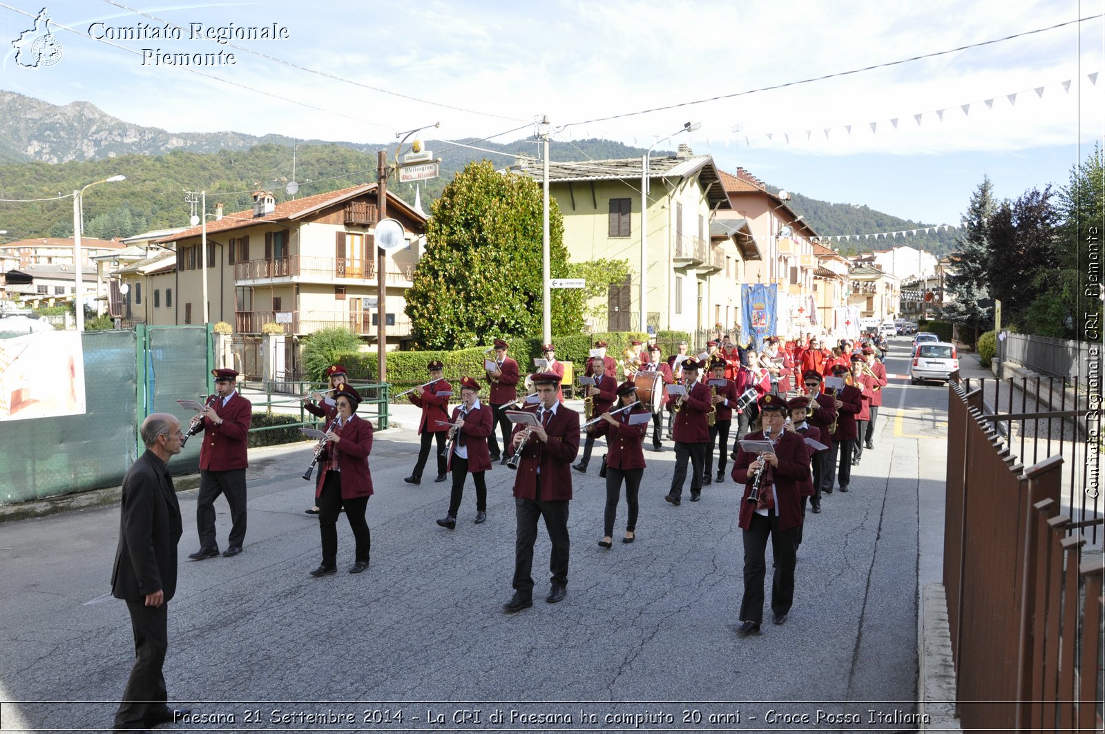 Paesana 21 Settembre 2014 - La CRI di Paesana ha compiuto 20 anni - Croce Rossa Italiana- Comitato Regionale del Piemonte