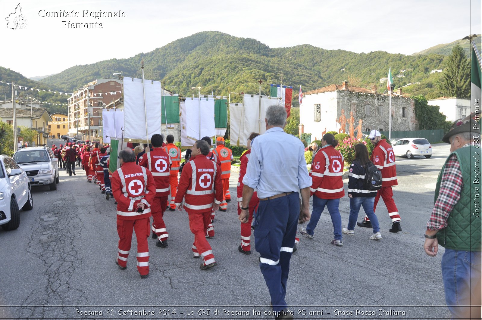 Paesana 21 Settembre 2014 - La CRI di Paesana ha compiuto 20 anni - Croce Rossa Italiana- Comitato Regionale del Piemonte