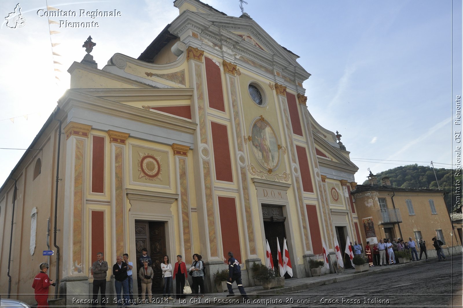 Paesana 21 Settembre 2014 - La CRI di Paesana ha compiuto 20 anni - Croce Rossa Italiana- Comitato Regionale del Piemonte