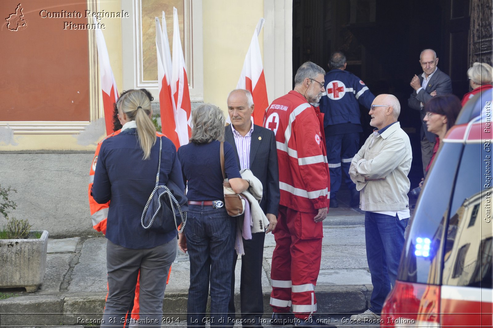 Paesana 21 Settembre 2014 - La CRI di Paesana ha compiuto 20 anni - Croce Rossa Italiana- Comitato Regionale del Piemonte