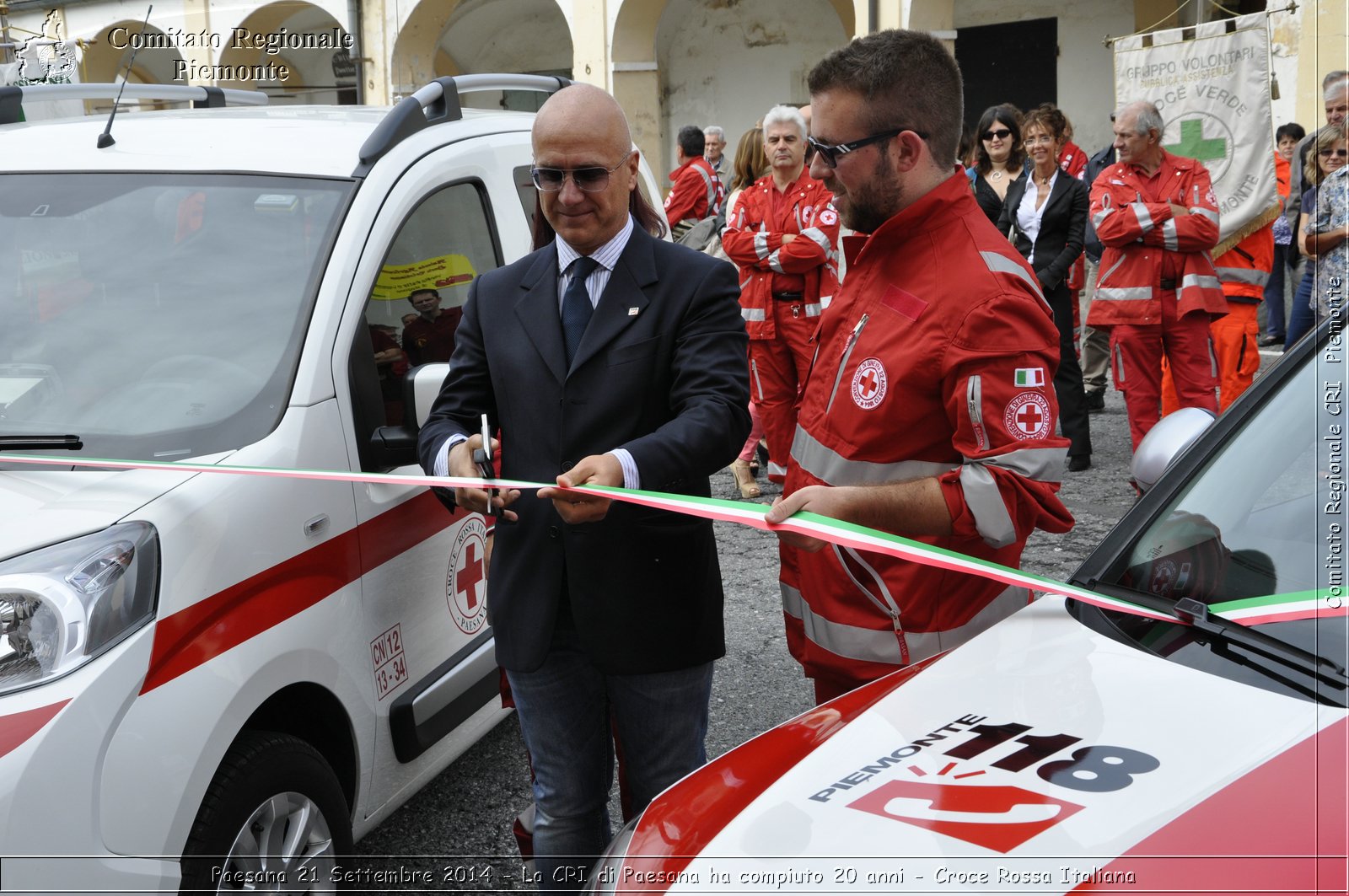 Paesana 21 Settembre 2014 - La CRI di Paesana ha compiuto 20 anni - Croce Rossa Italiana- Comitato Regionale del Piemonte