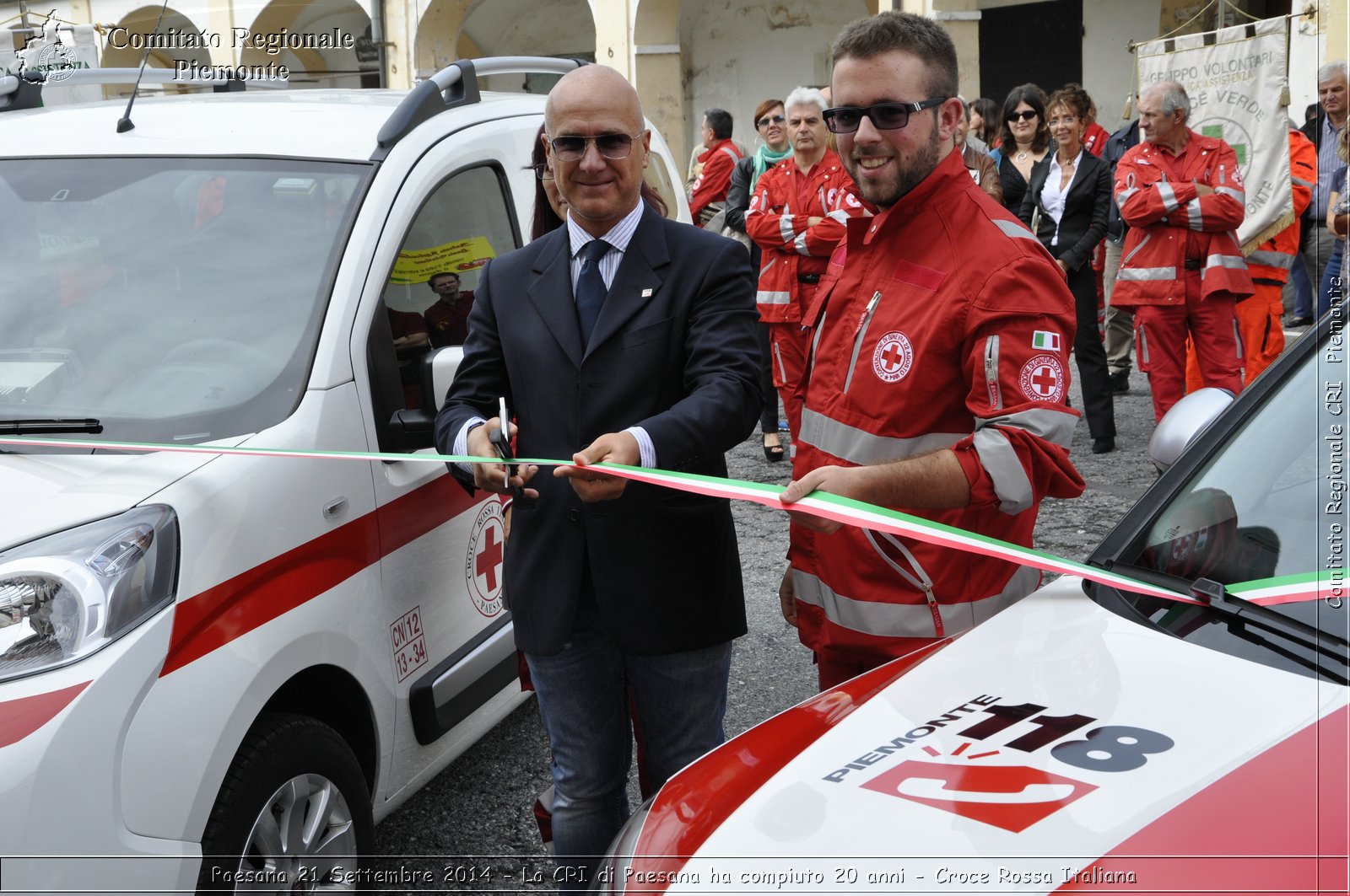 Paesana 21 Settembre 2014 - La CRI di Paesana ha compiuto 20 anni - Croce Rossa Italiana- Comitato Regionale del Piemonte