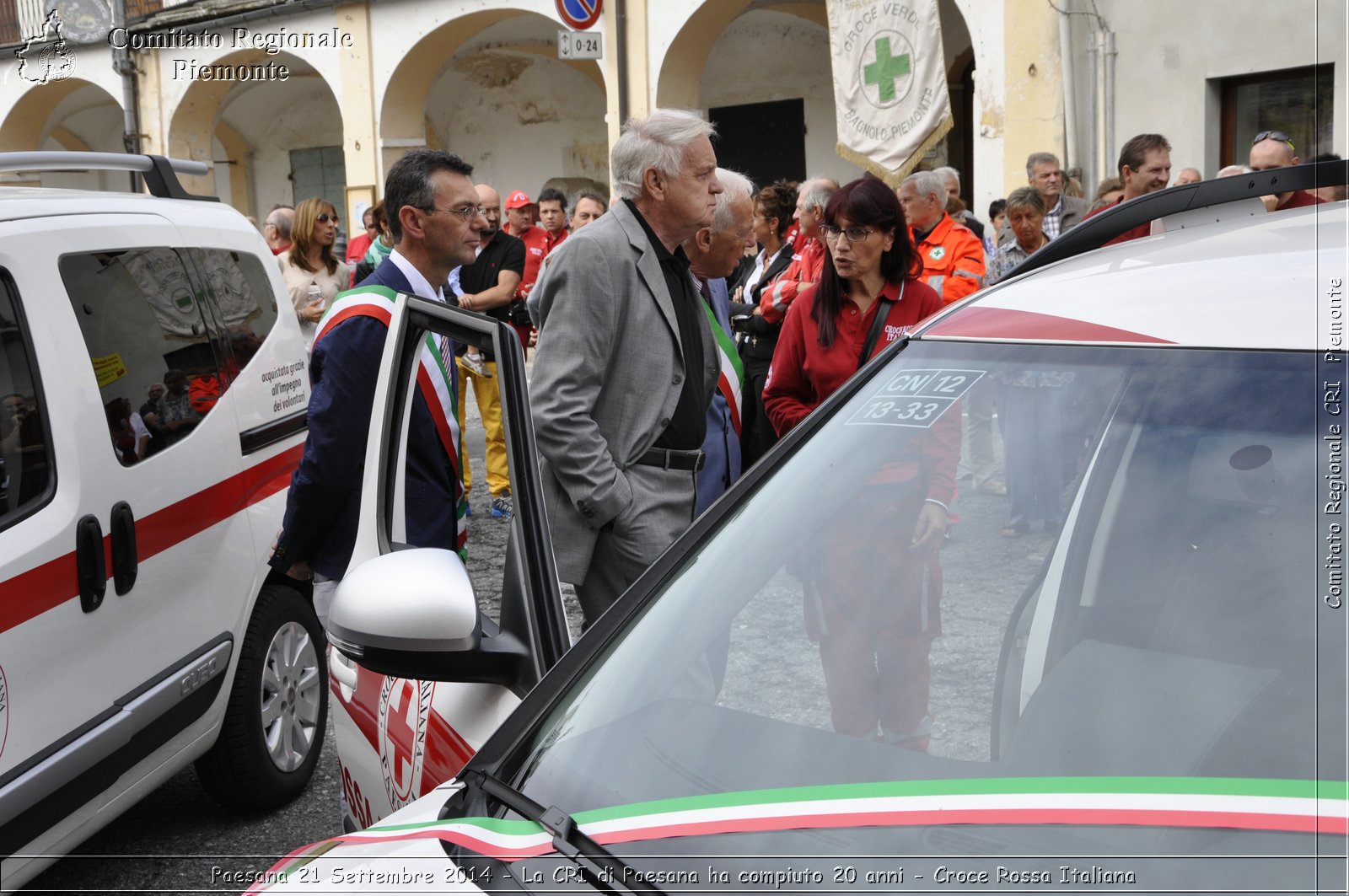 Paesana 21 Settembre 2014 - La CRI di Paesana ha compiuto 20 anni - Croce Rossa Italiana- Comitato Regionale del Piemonte