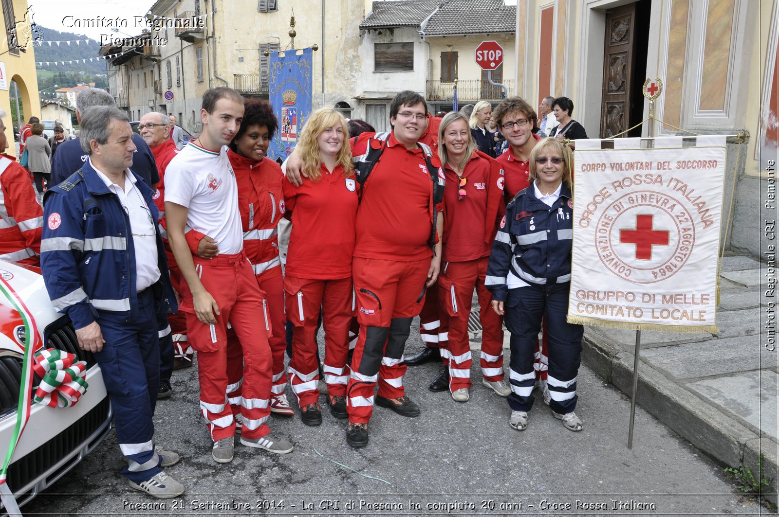 Paesana 21 Settembre 2014 - La CRI di Paesana ha compiuto 20 anni - Croce Rossa Italiana- Comitato Regionale del Piemonte