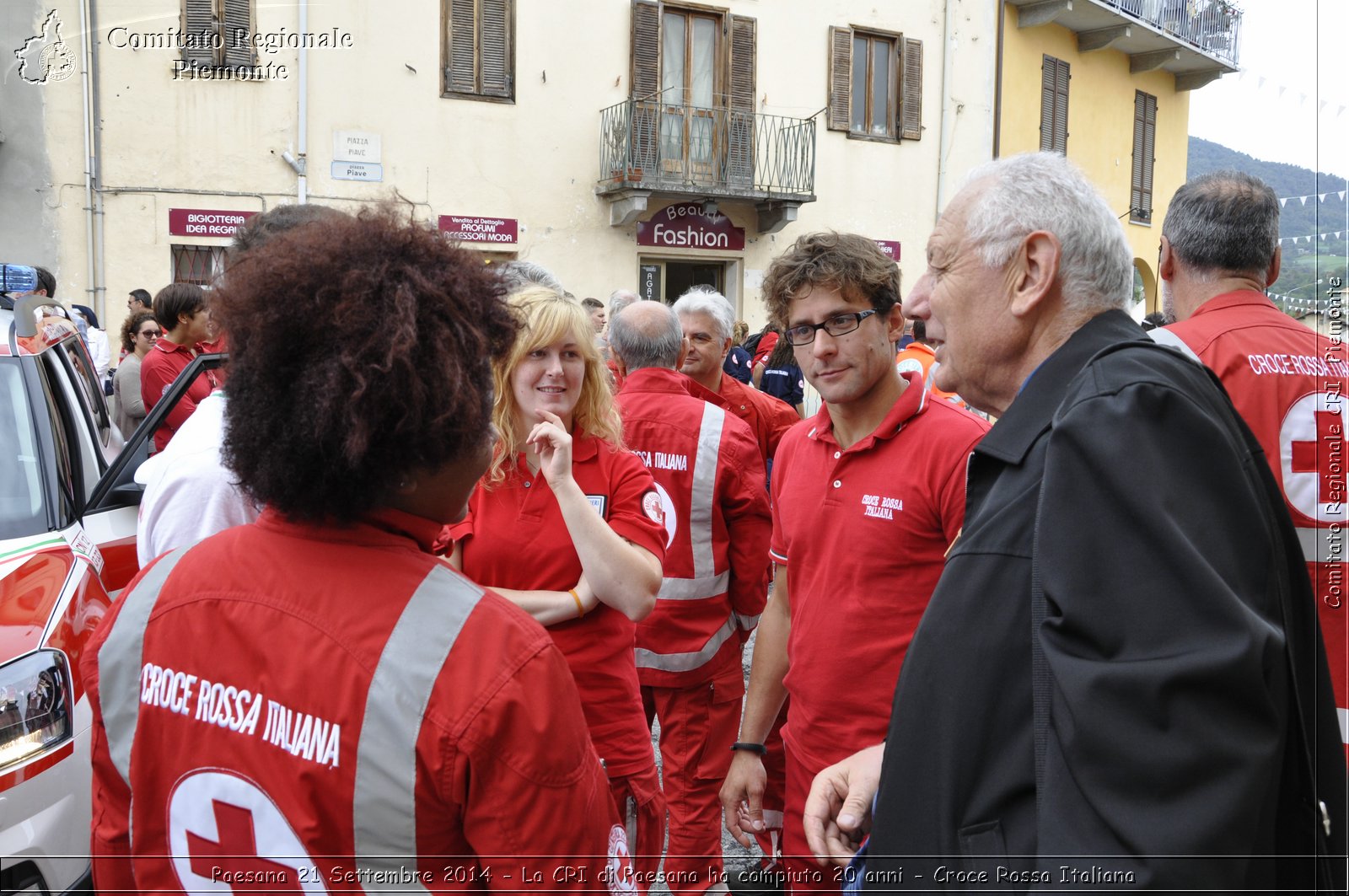 Paesana 21 Settembre 2014 - La CRI di Paesana ha compiuto 20 anni - Croce Rossa Italiana- Comitato Regionale del Piemonte