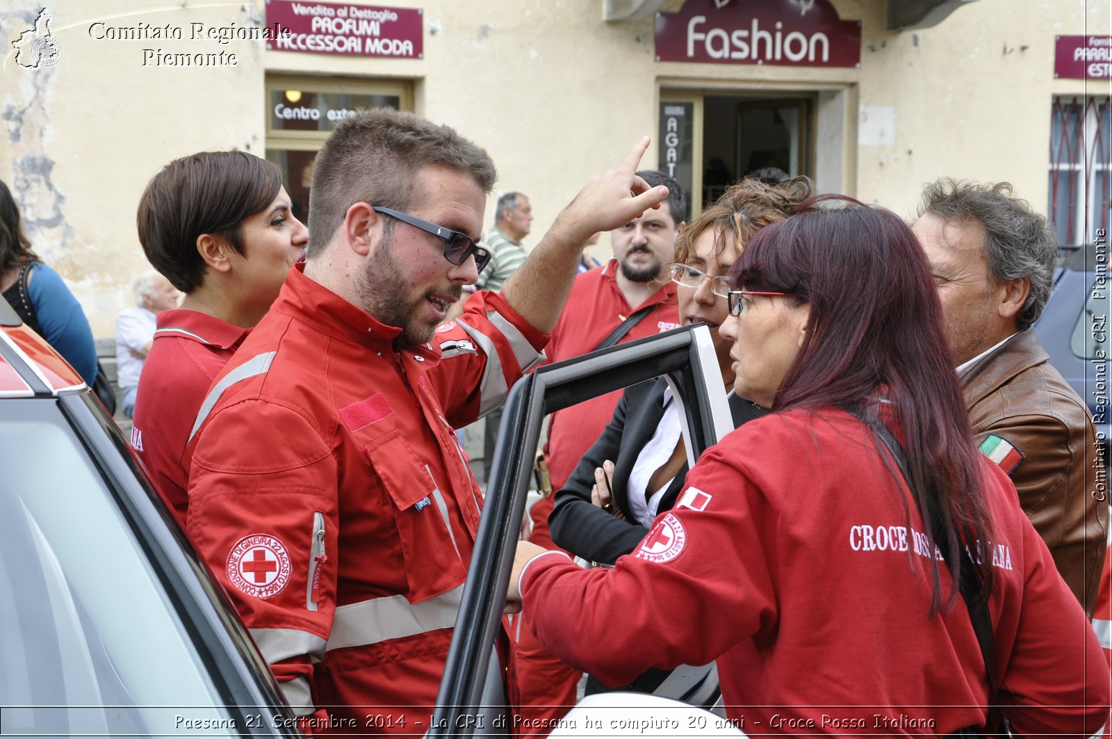 Paesana 21 Settembre 2014 - La CRI di Paesana ha compiuto 20 anni - Croce Rossa Italiana- Comitato Regionale del Piemonte