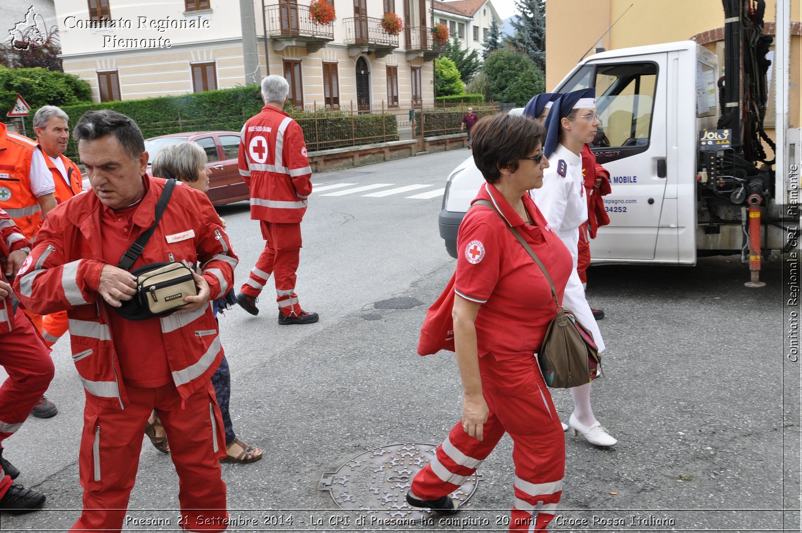 Paesana 21 Settembre 2014 - La CRI di Paesana ha compiuto 20 anni - Croce Rossa Italiana- Comitato Regionale del Piemonte