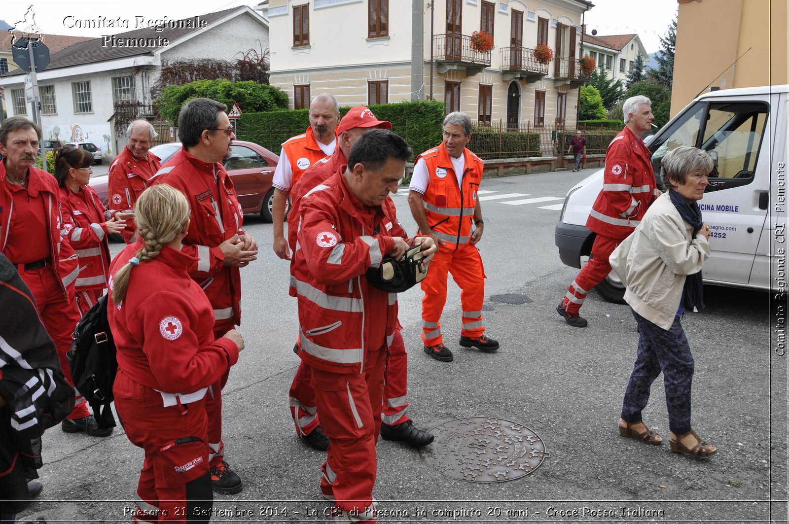 Paesana 21 Settembre 2014 - La CRI di Paesana ha compiuto 20 anni - Croce Rossa Italiana- Comitato Regionale del Piemonte