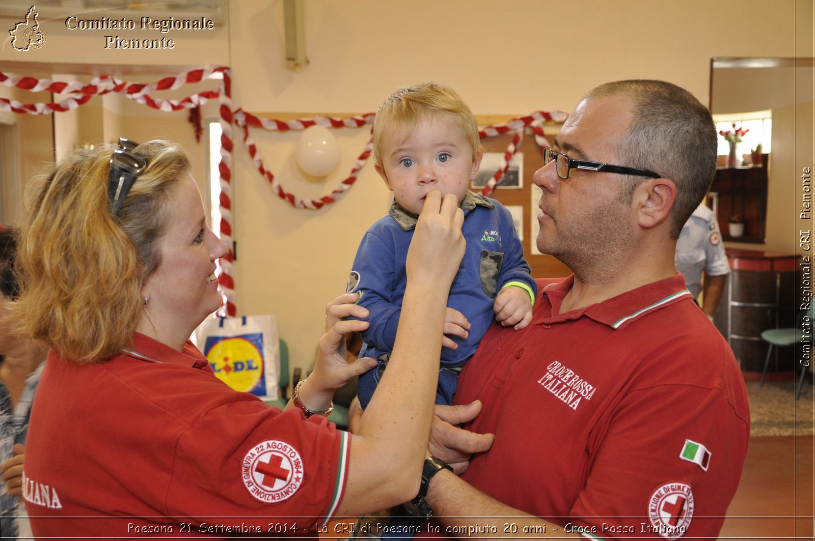 Paesana 21 Settembre 2014 - La CRI di Paesana ha compiuto 20 anni - Croce Rossa Italiana- Comitato Regionale del Piemonte