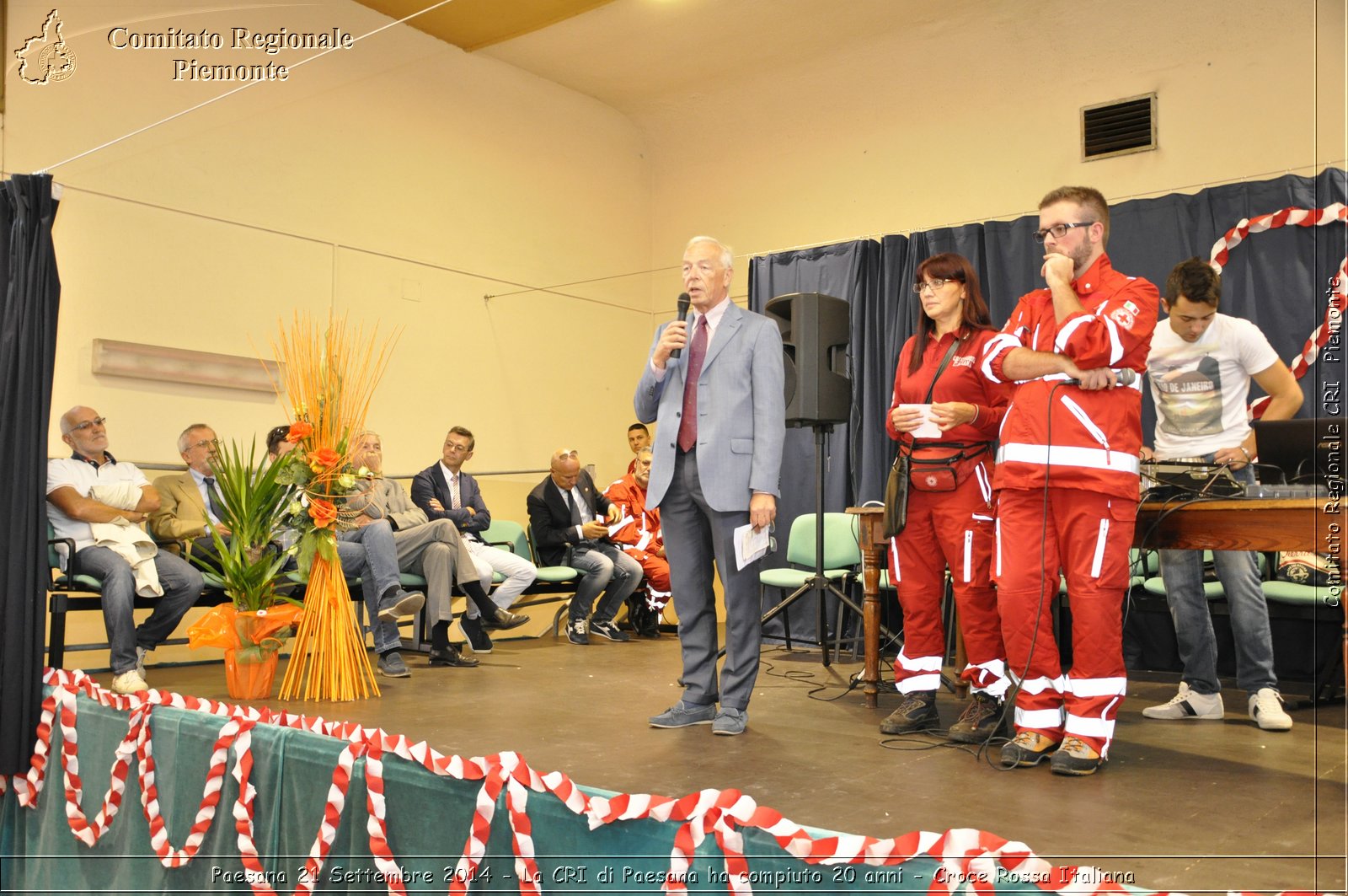 Paesana 21 Settembre 2014 - La CRI di Paesana ha compiuto 20 anni - Croce Rossa Italiana- Comitato Regionale del Piemonte