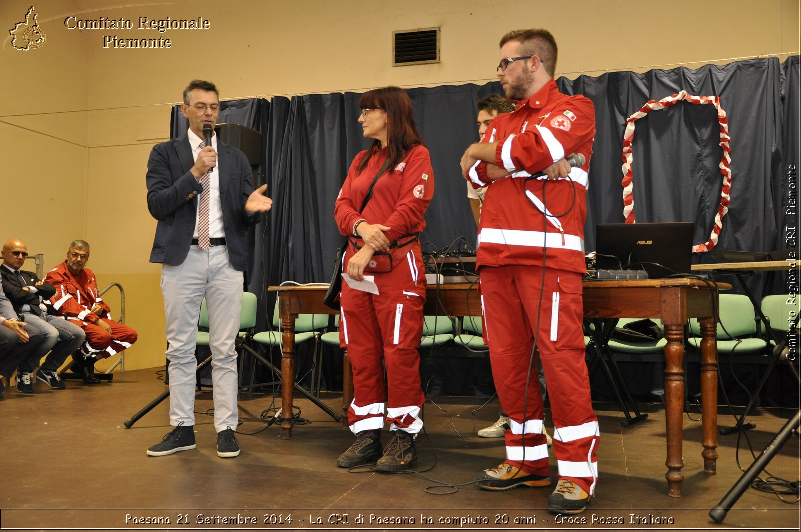 Paesana 21 Settembre 2014 - La CRI di Paesana ha compiuto 20 anni - Croce Rossa Italiana- Comitato Regionale del Piemonte