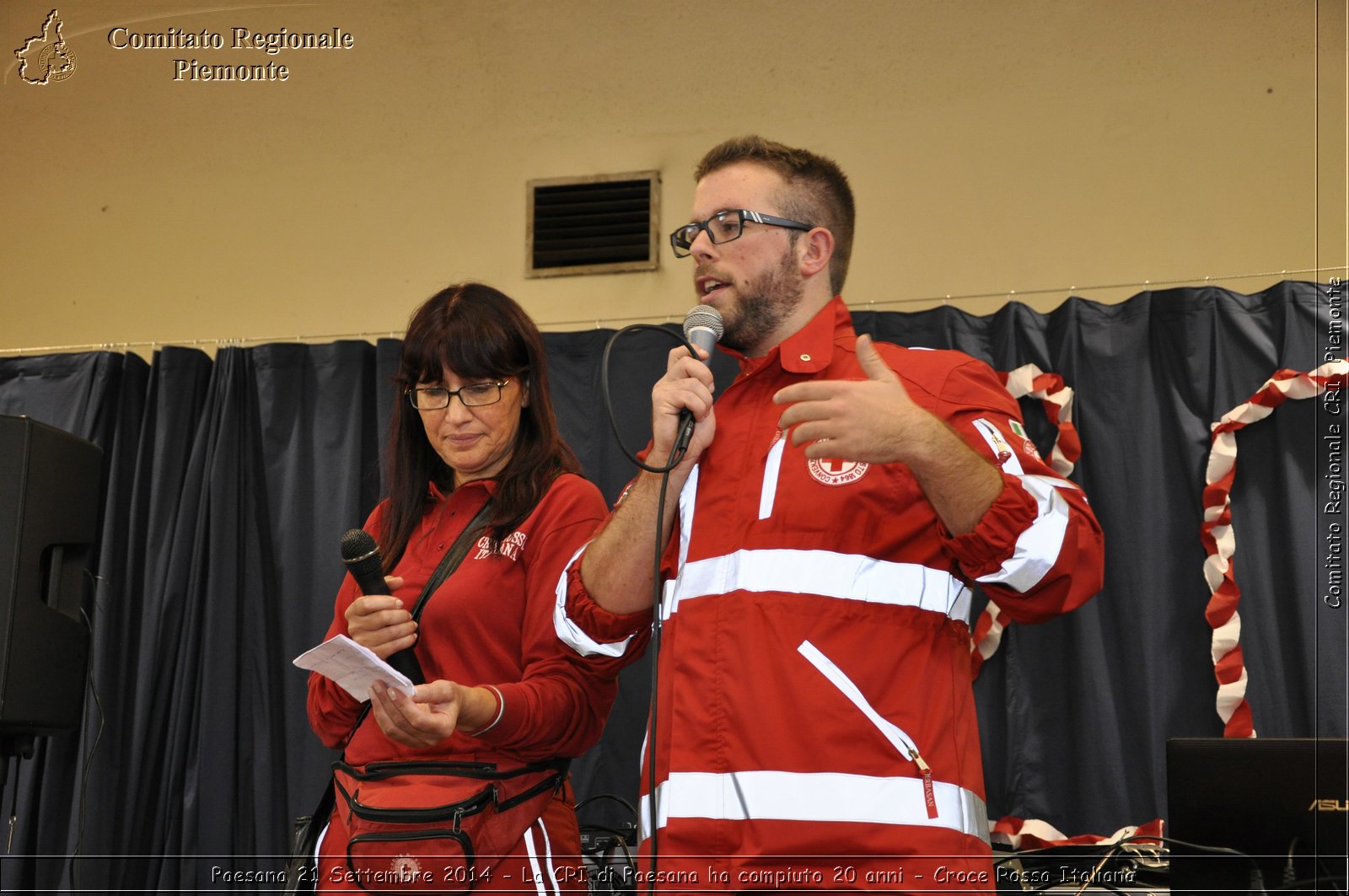 Paesana 21 Settembre 2014 - La CRI di Paesana ha compiuto 20 anni - Croce Rossa Italiana- Comitato Regionale del Piemonte