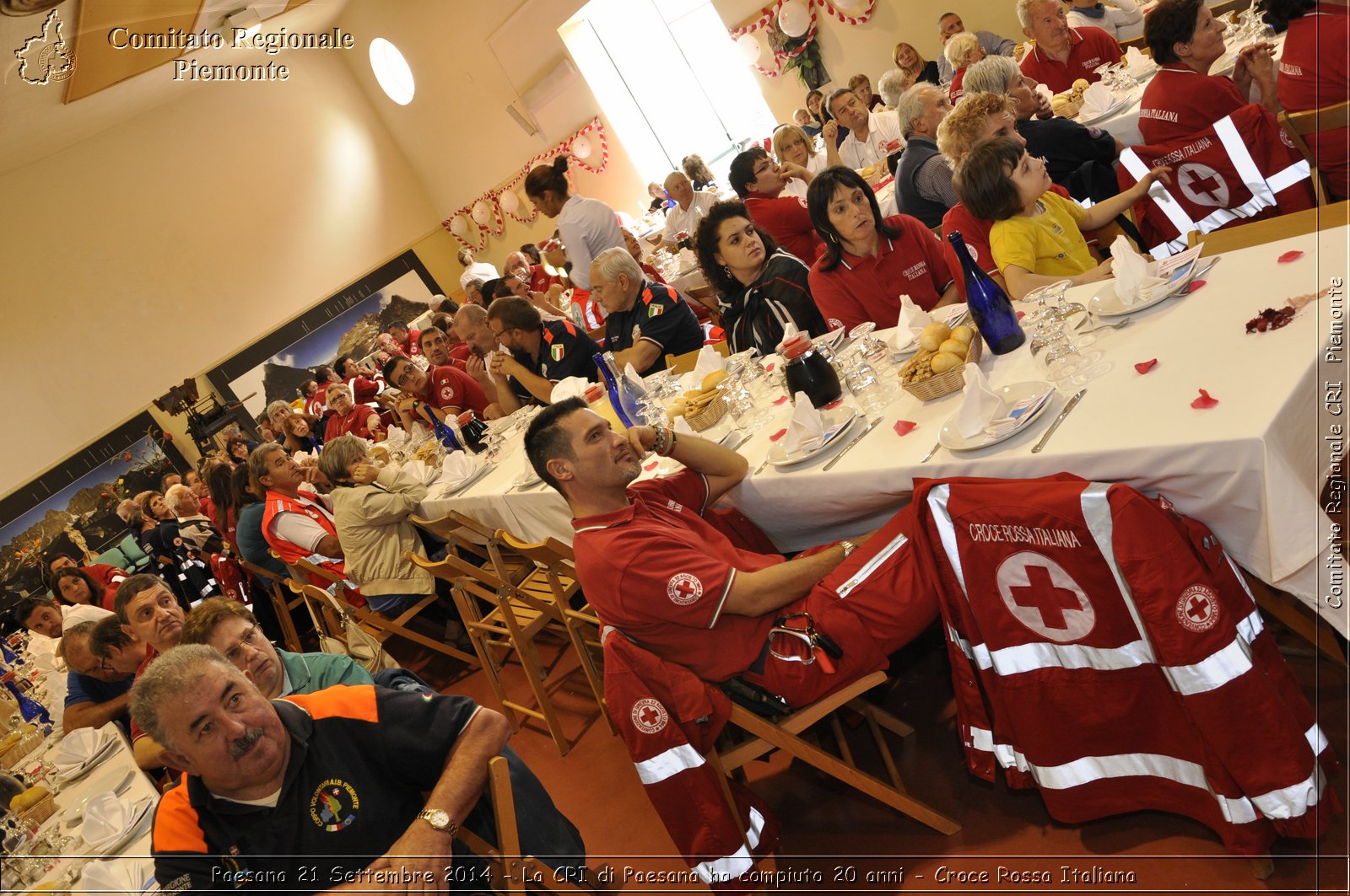 Paesana 21 Settembre 2014 - La CRI di Paesana ha compiuto 20 anni - Croce Rossa Italiana- Comitato Regionale del Piemonte