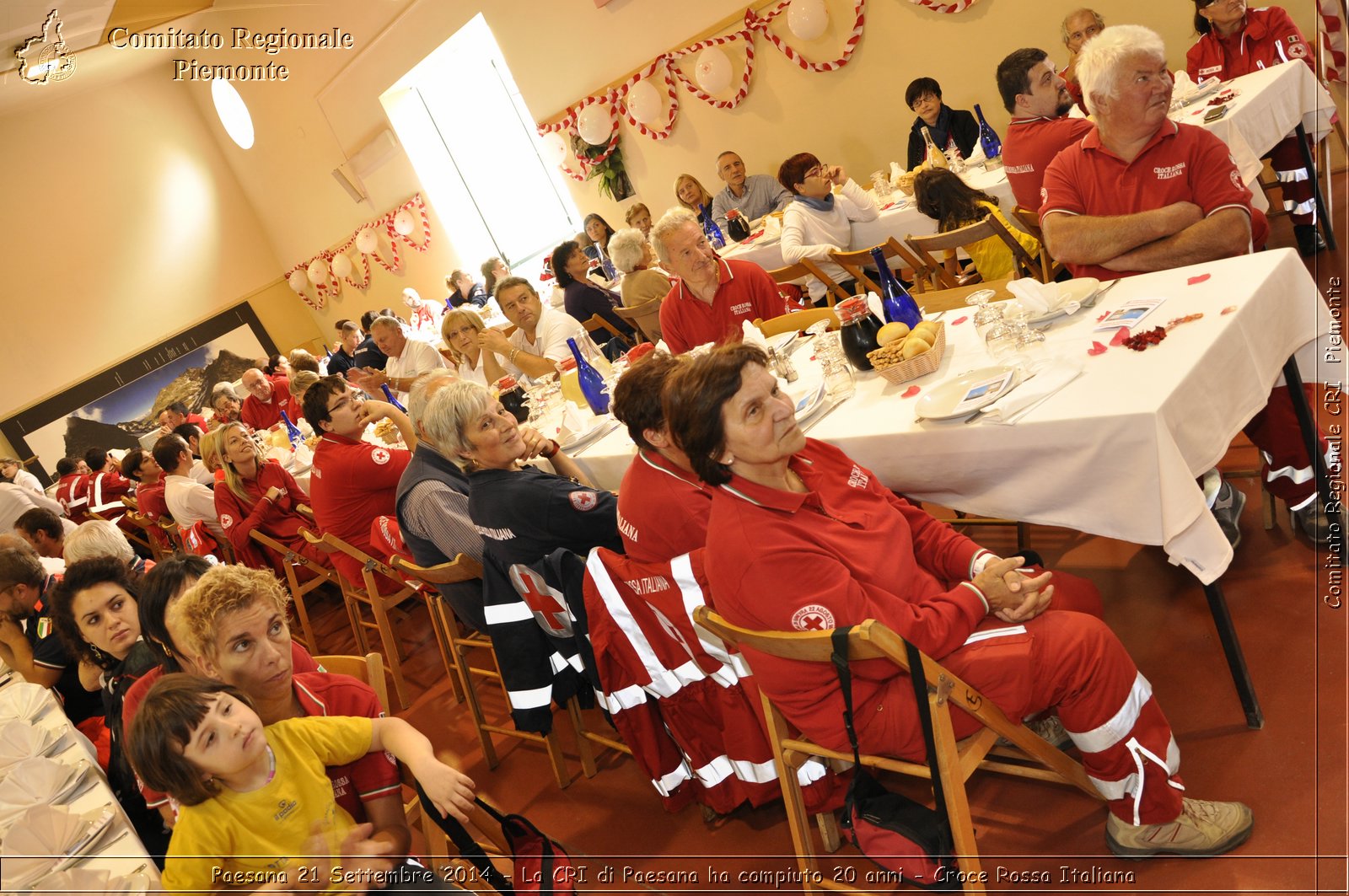 Paesana 21 Settembre 2014 - La CRI di Paesana ha compiuto 20 anni - Croce Rossa Italiana- Comitato Regionale del Piemonte