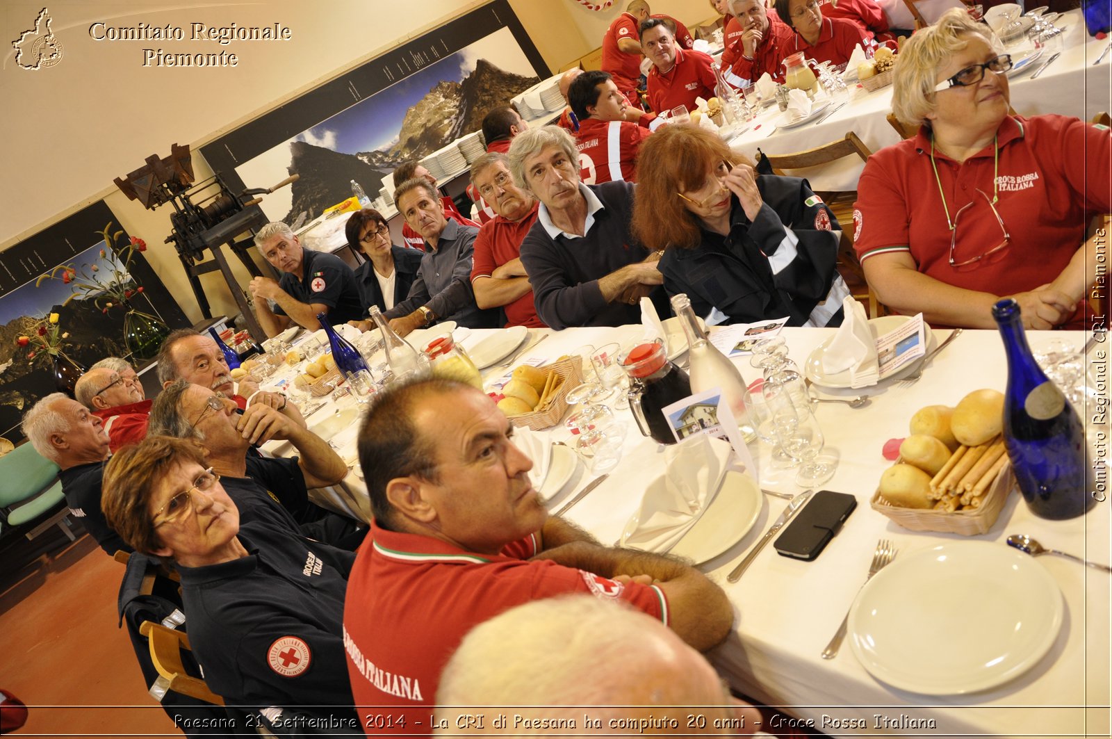 Paesana 21 Settembre 2014 - La CRI di Paesana ha compiuto 20 anni - Croce Rossa Italiana- Comitato Regionale del Piemonte