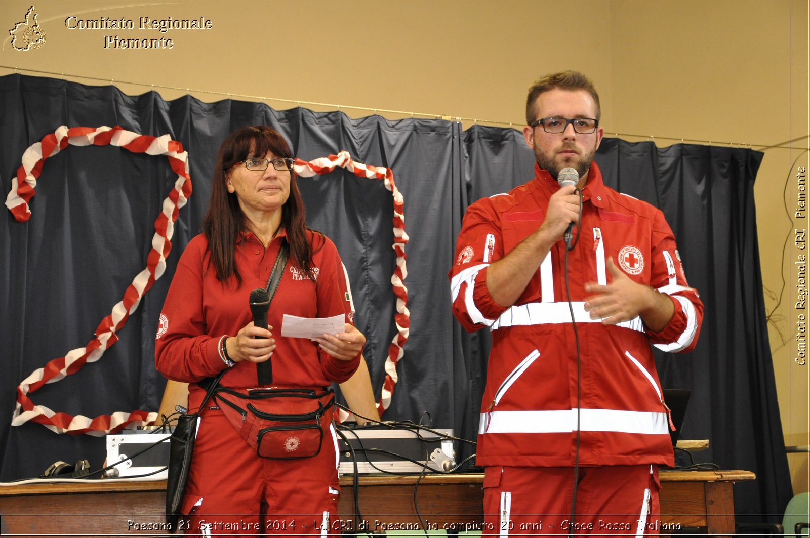 Paesana 21 Settembre 2014 - La CRI di Paesana ha compiuto 20 anni - Croce Rossa Italiana- Comitato Regionale del Piemonte