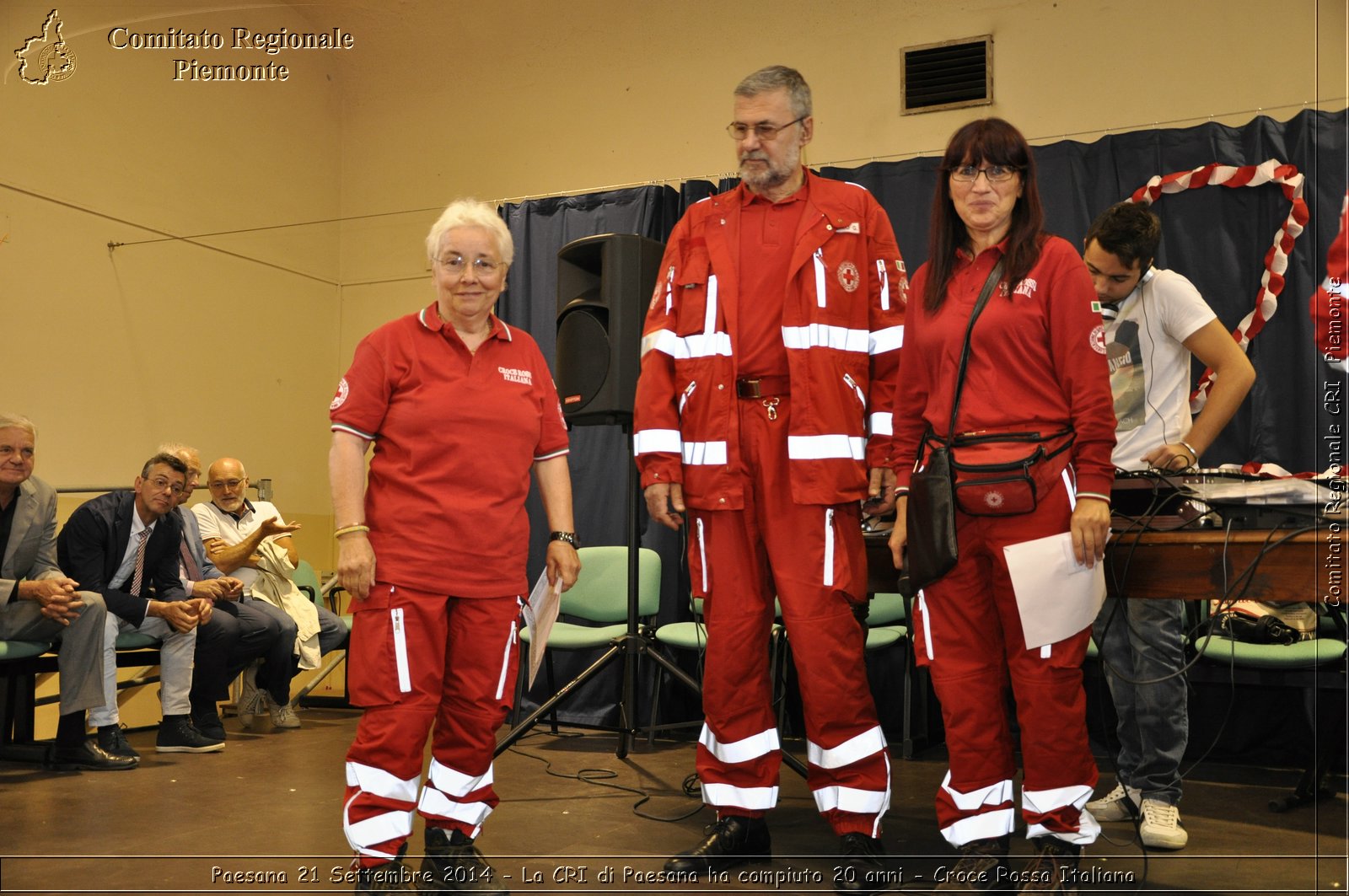 Paesana 21 Settembre 2014 - La CRI di Paesana ha compiuto 20 anni - Croce Rossa Italiana- Comitato Regionale del Piemonte