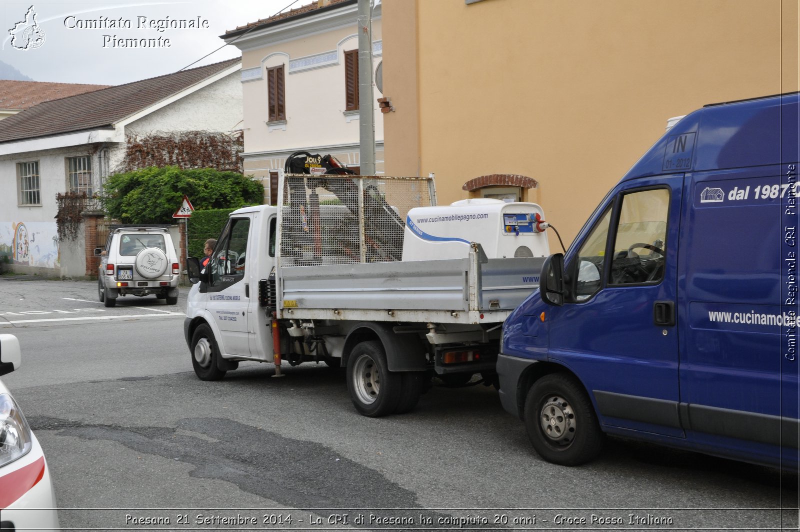 Paesana 21 Settembre 2014 - La CRI di Paesana ha compiuto 20 anni - Croce Rossa Italiana- Comitato Regionale del Piemonte