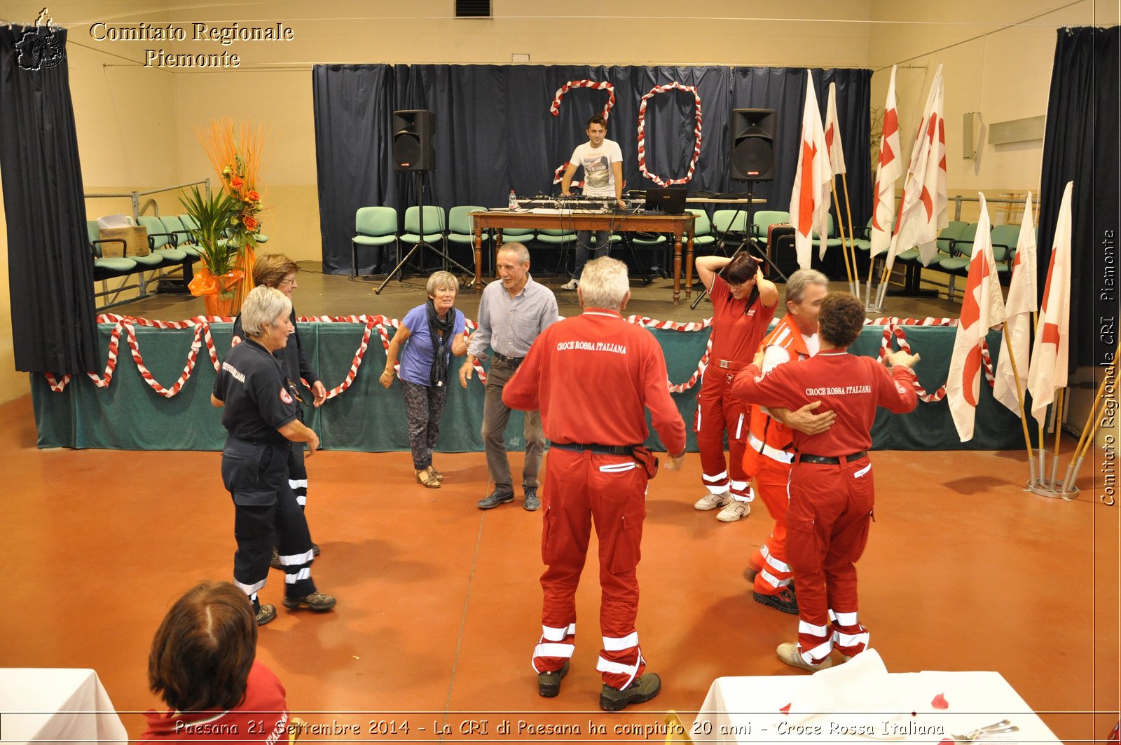 Paesana 21 Settembre 2014 - La CRI di Paesana ha compiuto 20 anni - Croce Rossa Italiana- Comitato Regionale del Piemonte