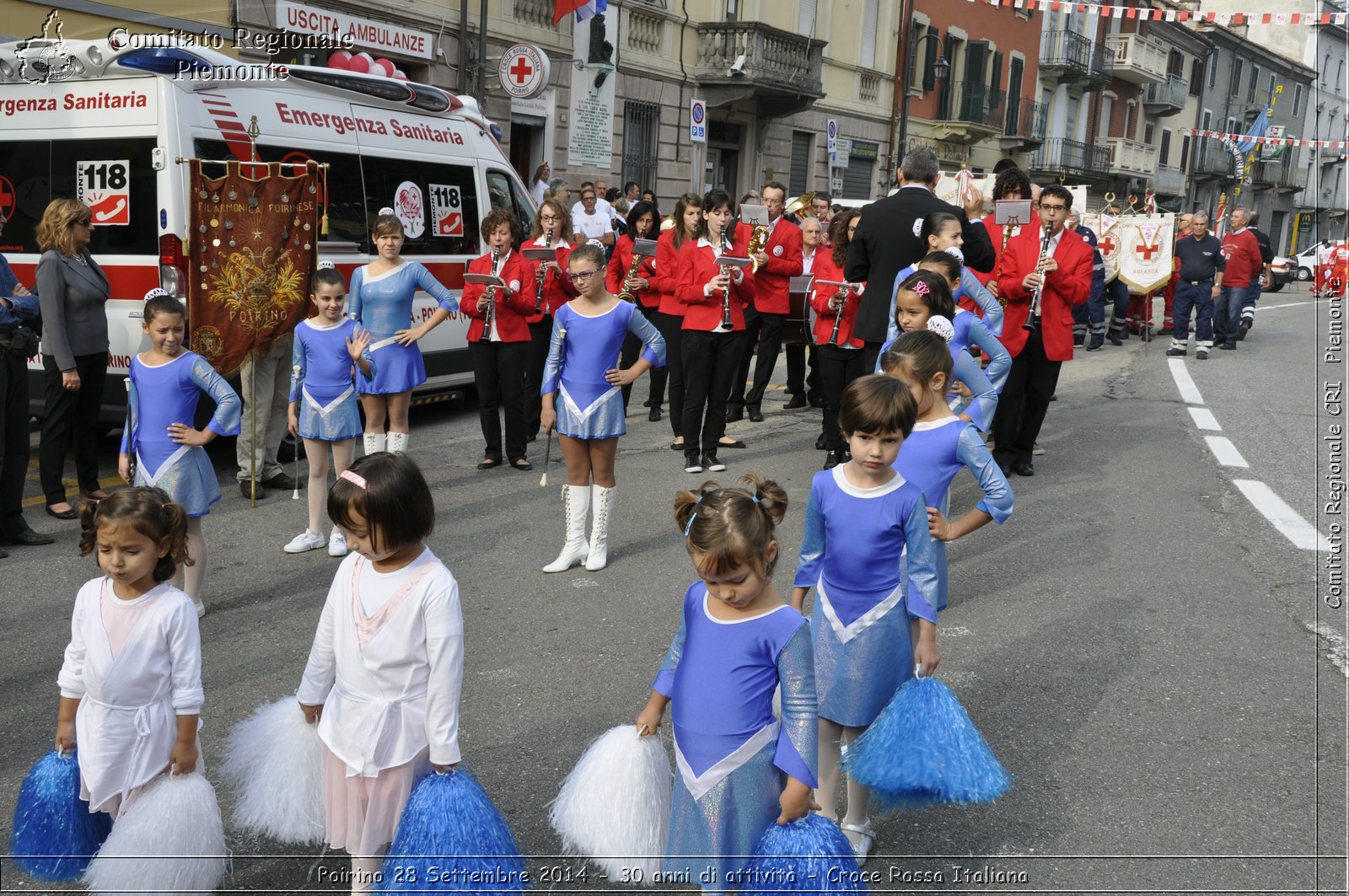 Poirino 28 Settembre 2014 - 30 anni di attivit - Croce Rossa Italiana- Comitato Regionale del Piemonte