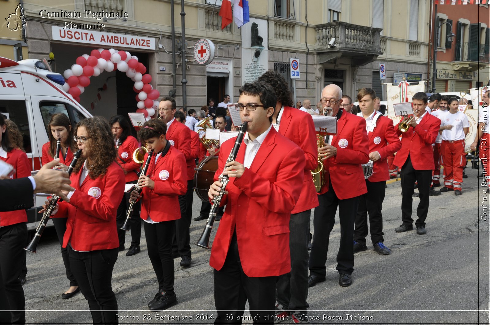 Poirino 28 Settembre 2014 - 30 anni di attivit - Croce Rossa Italiana- Comitato Regionale del Piemonte