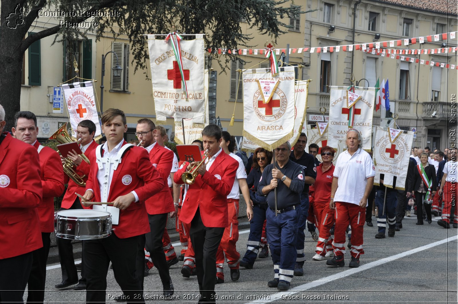 Poirino 28 Settembre 2014 - 30 anni di attivit - Croce Rossa Italiana- Comitato Regionale del Piemonte