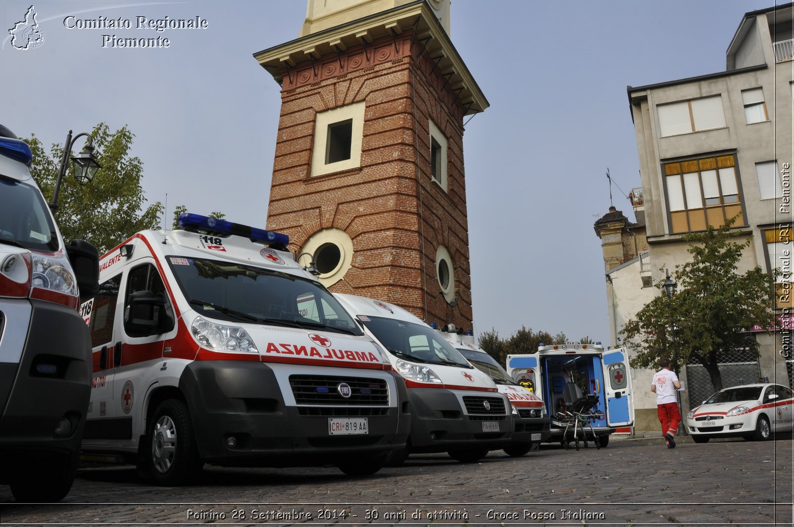 Poirino 28 Settembre 2014 - 30 anni di attivit - Croce Rossa Italiana- Comitato Regionale del Piemonte