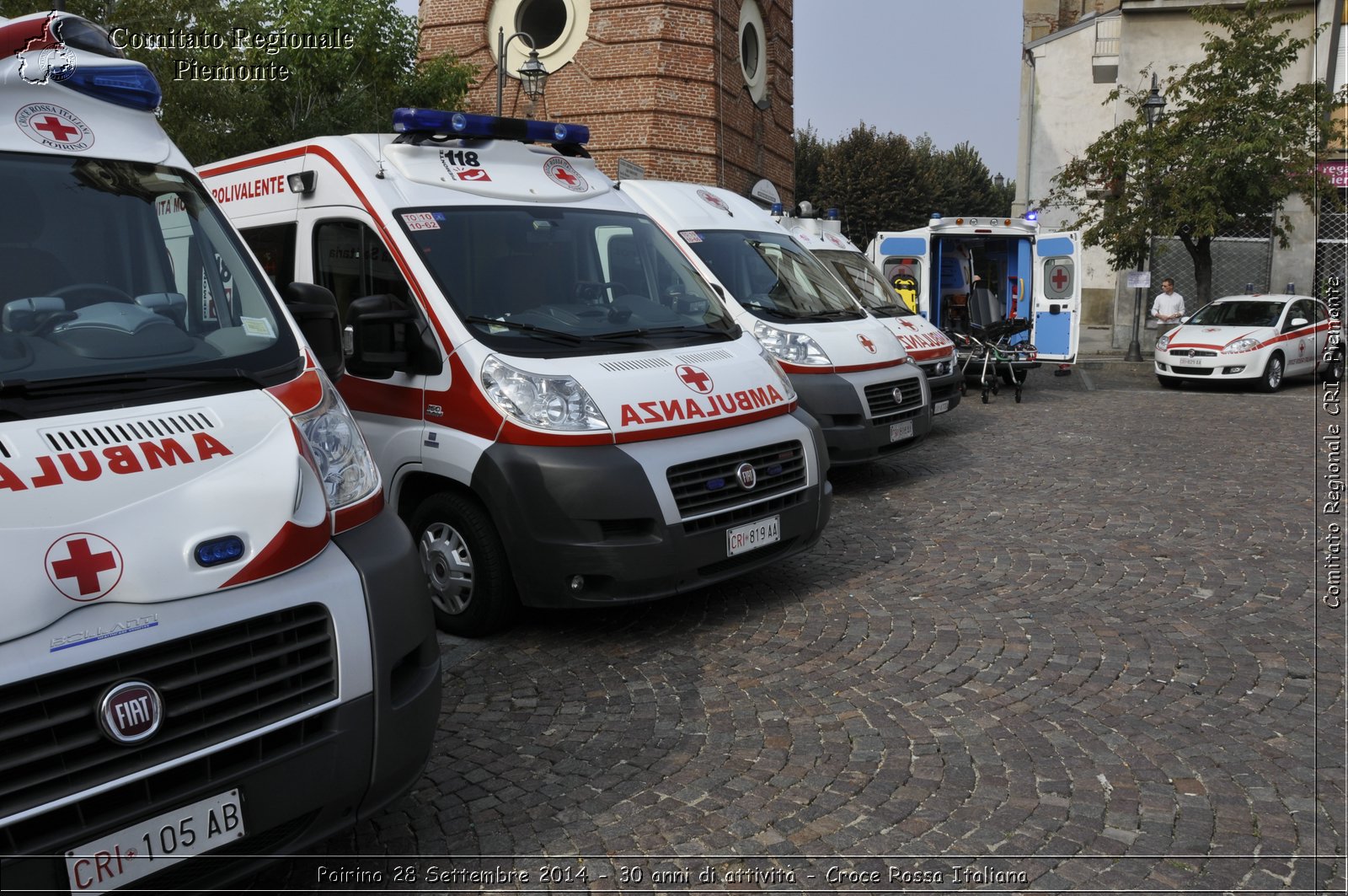 Poirino 28 Settembre 2014 - 30 anni di attivit - Croce Rossa Italiana- Comitato Regionale del Piemonte